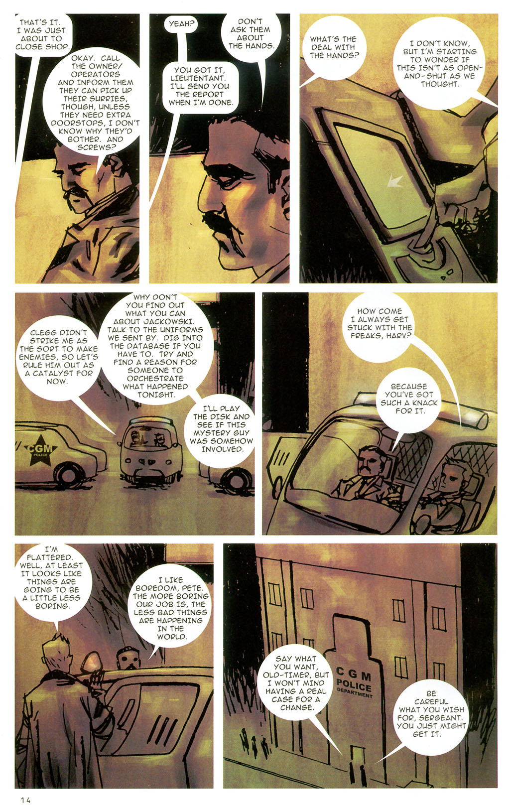 Read online The Surrogates comic -  Issue #1 - 15
