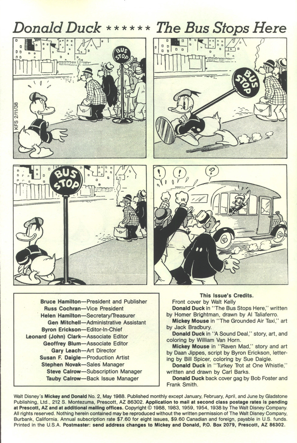 Read online Walt Disney's Mickey and Donald comic -  Issue #2 - 2