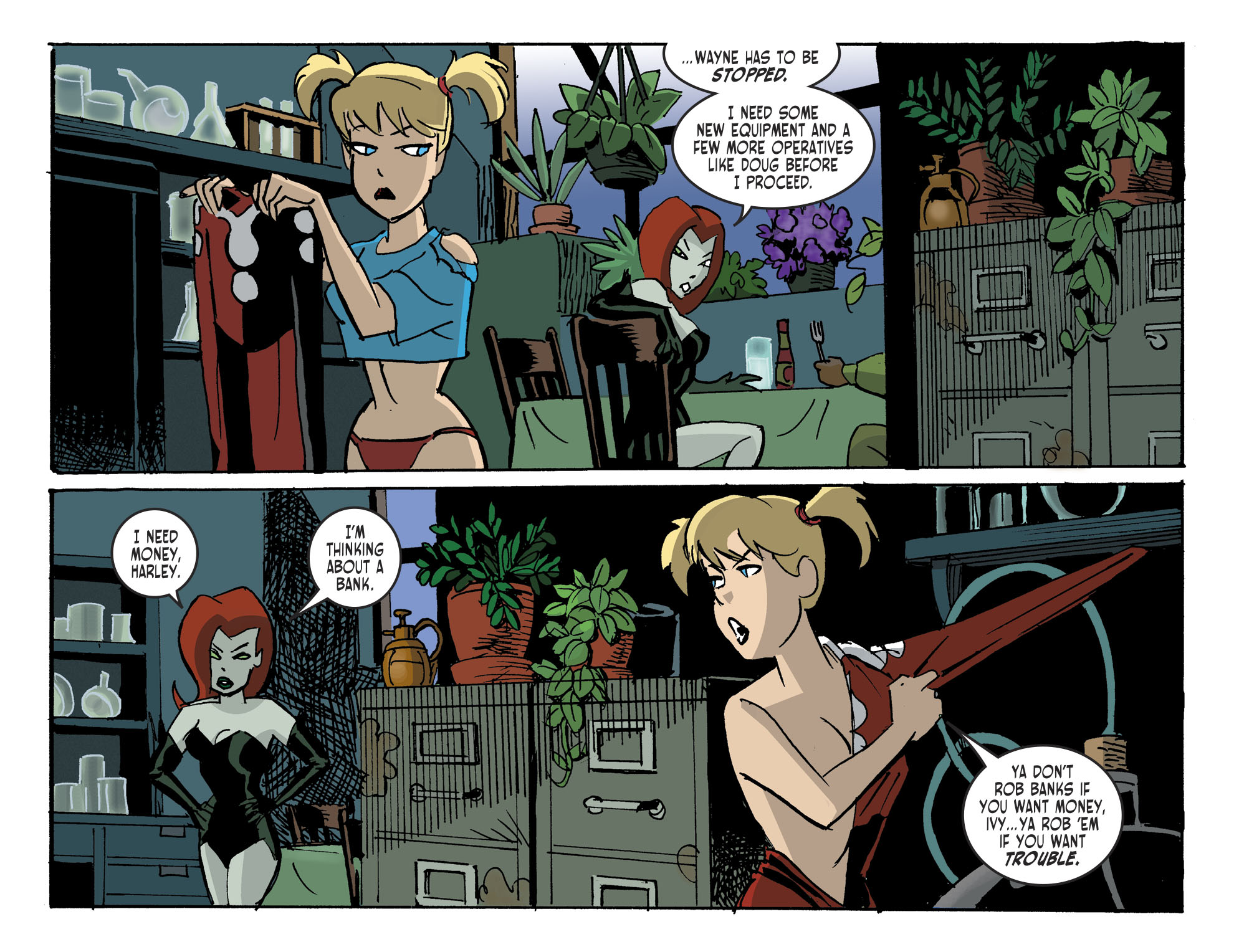 Read online Harley Quinn and Batman comic -  Issue #2 - 9