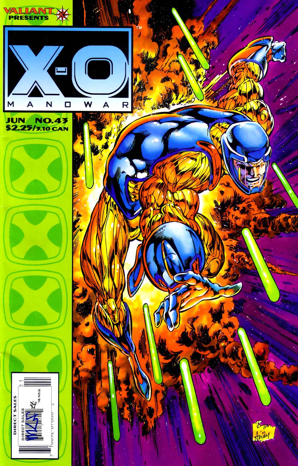 X-O Manowar (1992) issue 43 - Page 1
