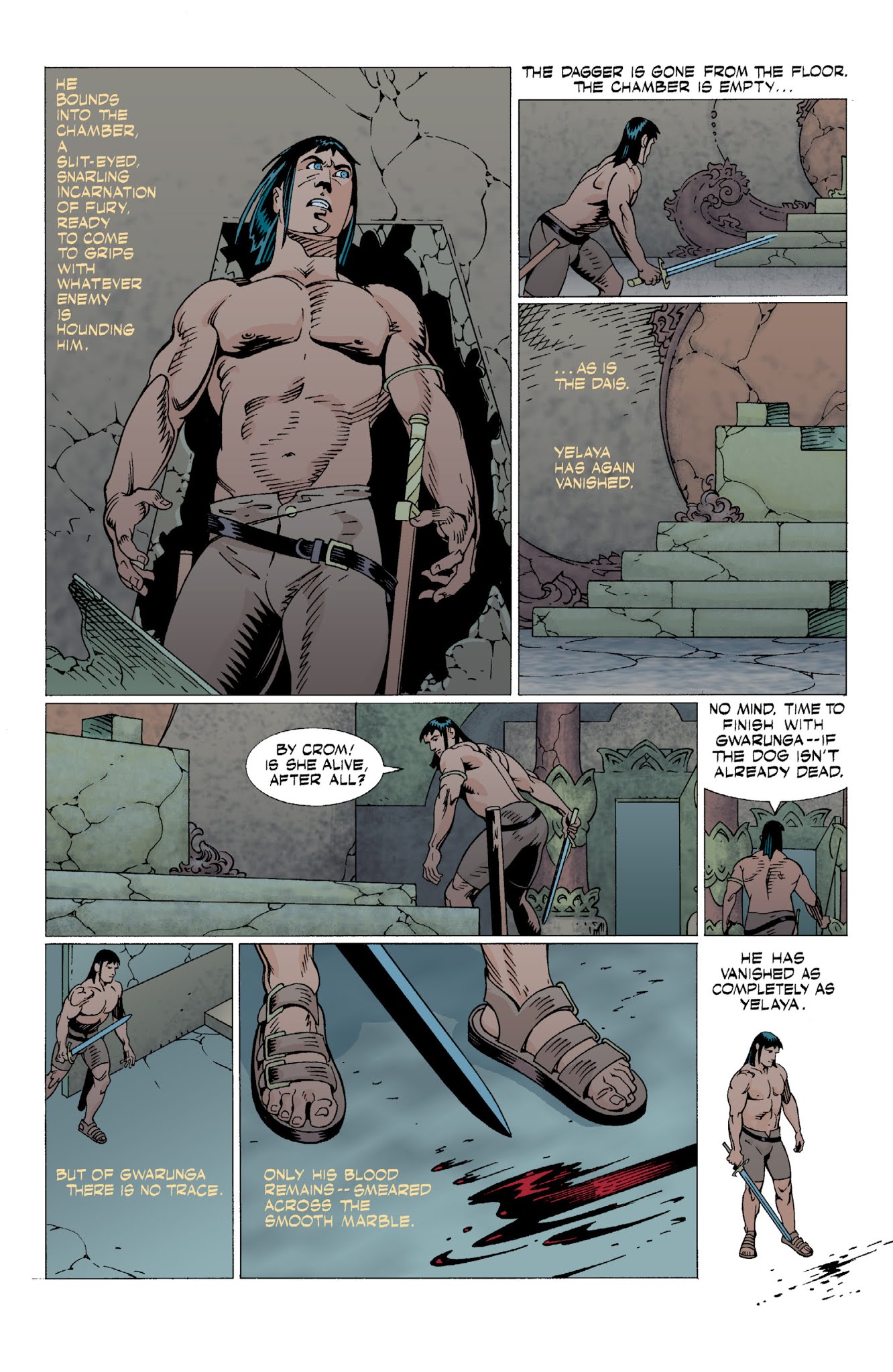 Read online Conan and the Jewels of Gwahlur comic -  Issue # _TPB - 47