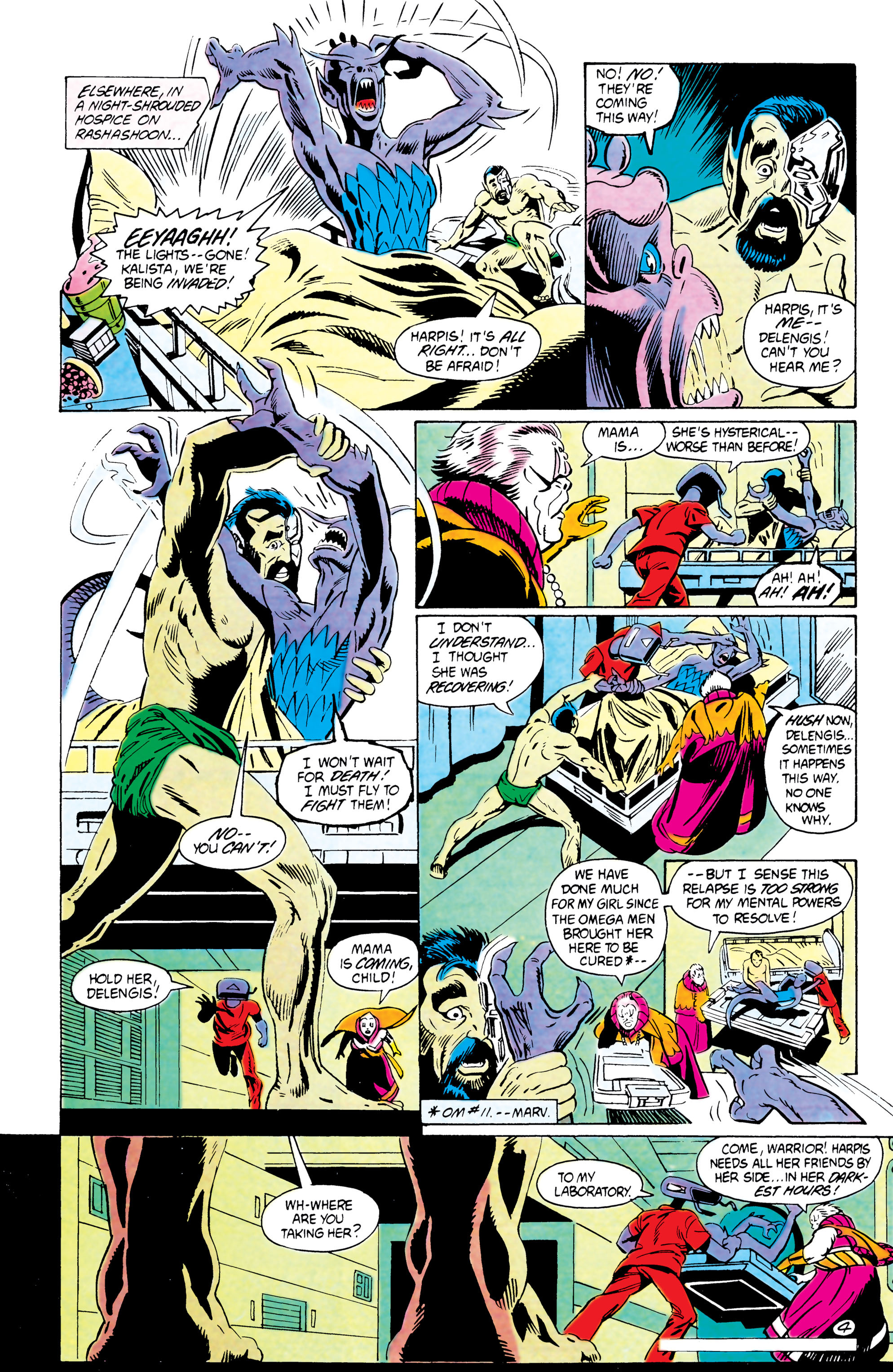 Read online The Omega Men (1983) comic -  Issue #14 - 5