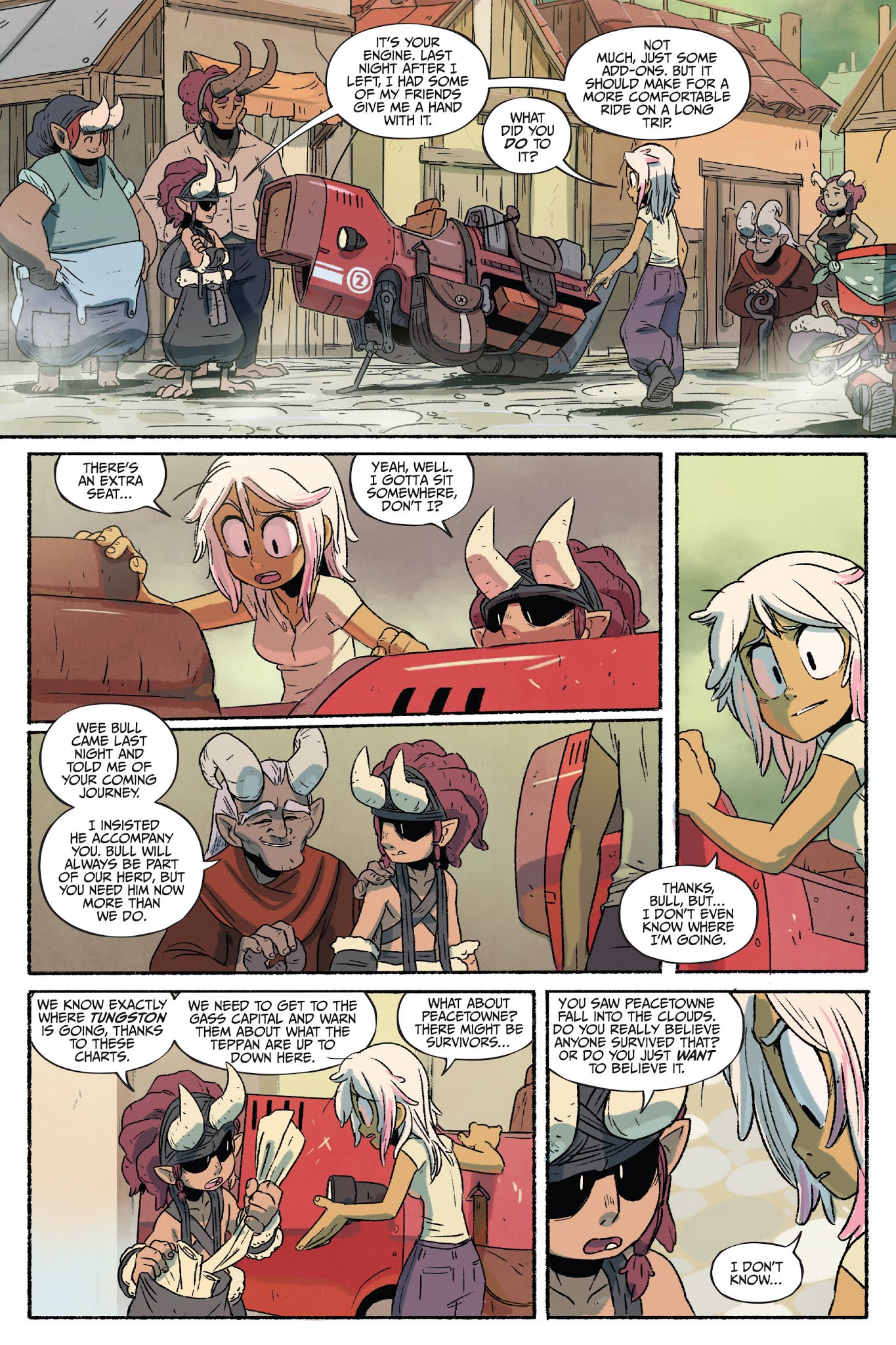 Read online Tyson Hesse's Diesel: Ignition comic -  Issue # TPB (Part 2) - 4