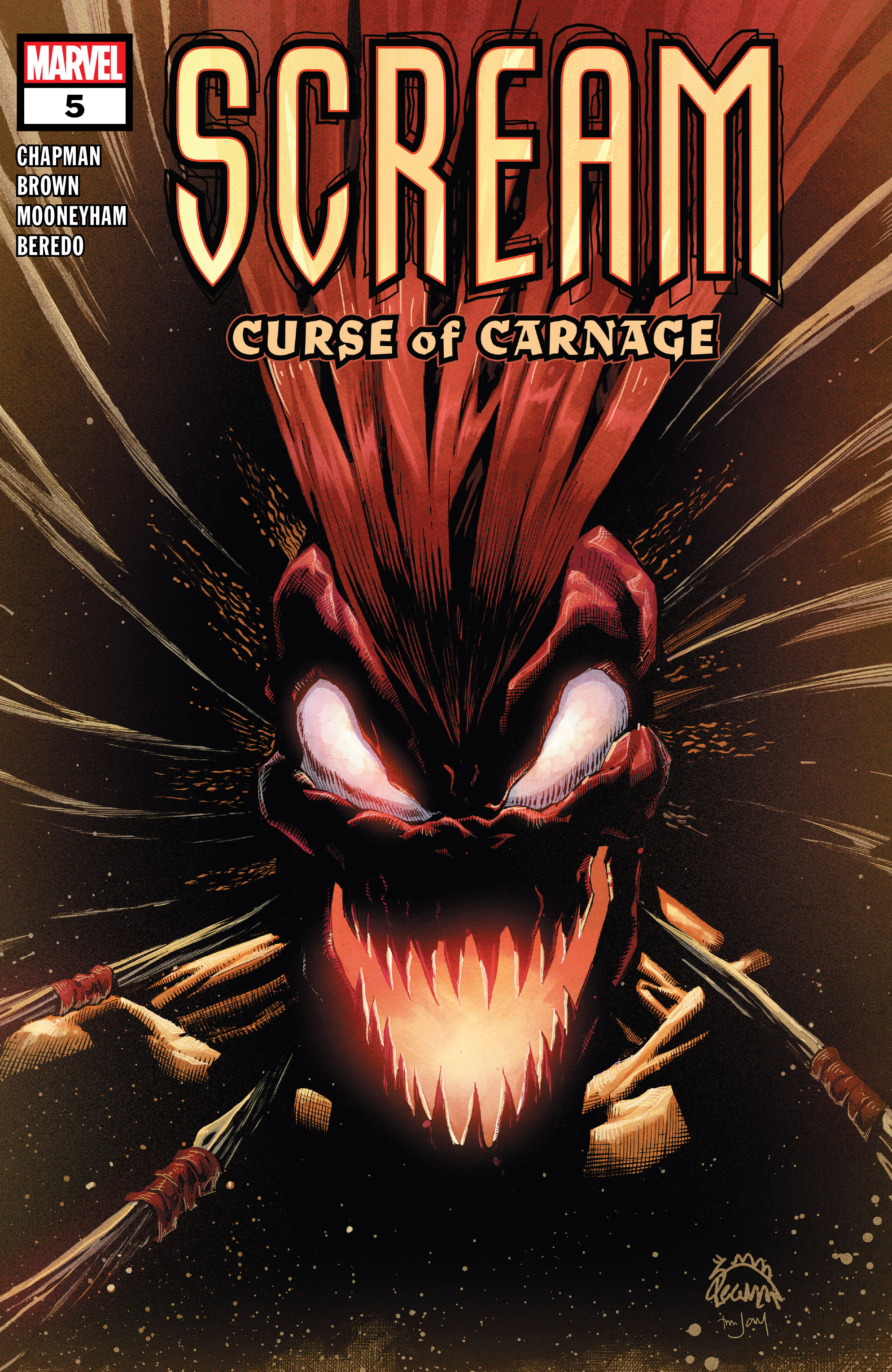 Read online Scream: Curse of Carnage comic -  Issue #5 - 1