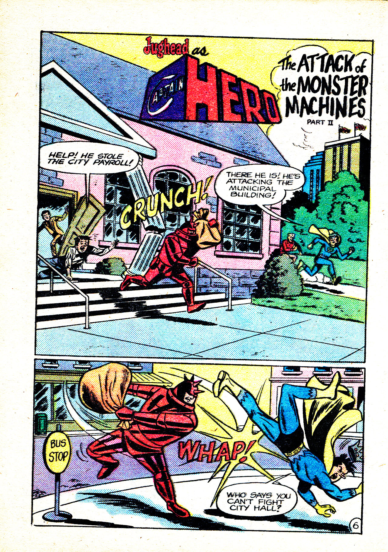 Read online Captain Hero Comics Digest Magazine comic -  Issue # TPB - 19