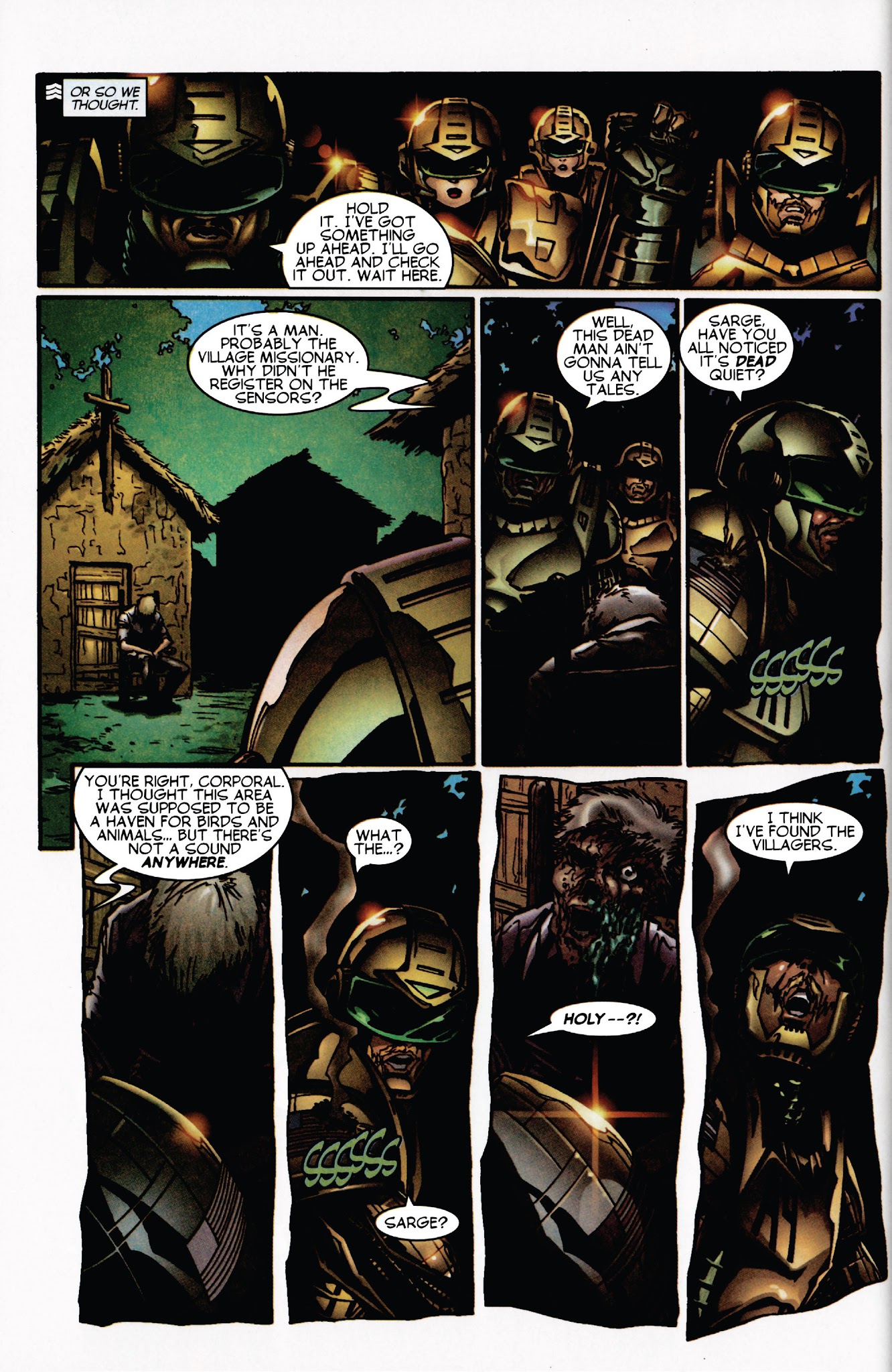 Read online Armorines (1999) comic -  Issue #1 - 27