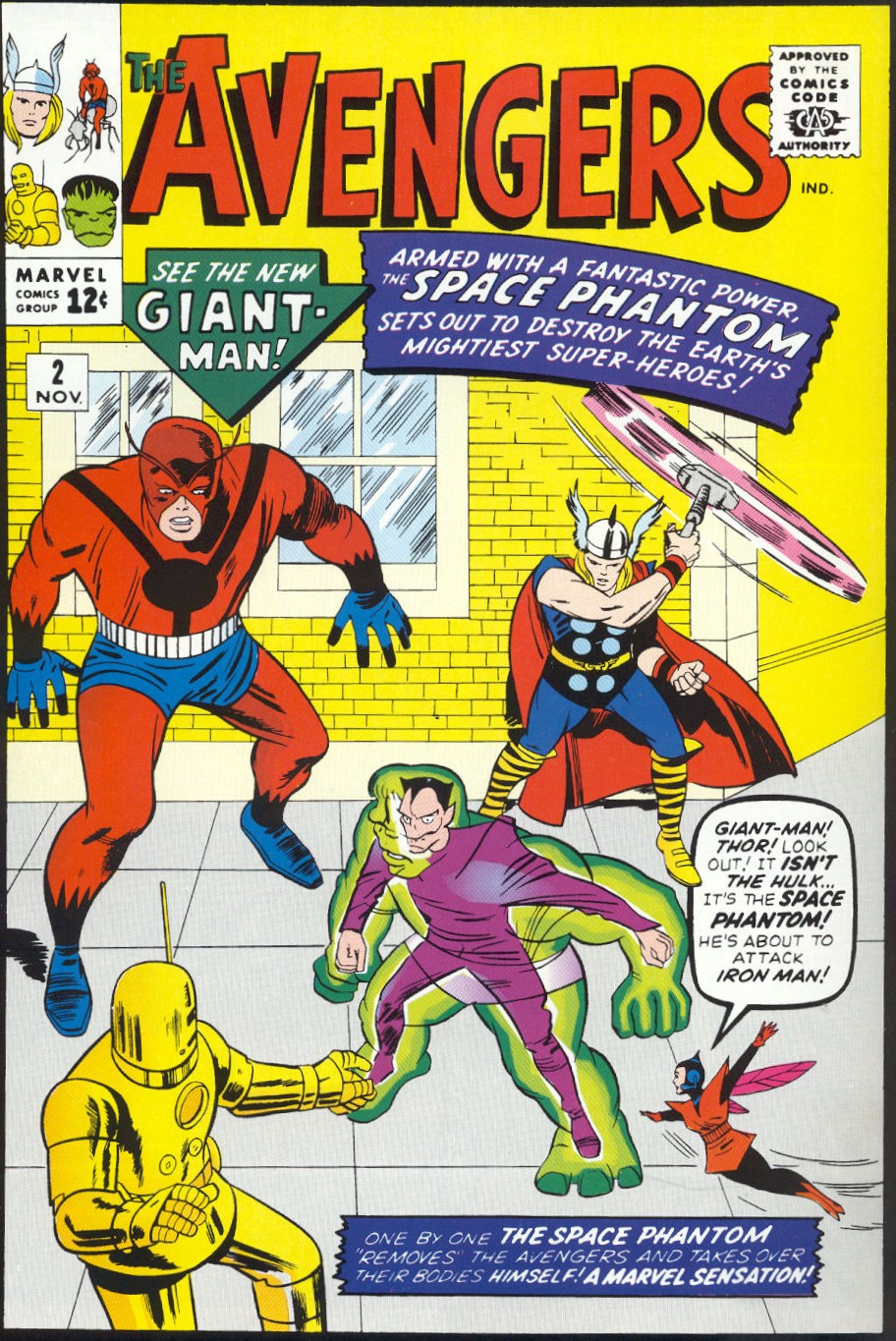 Read online The Avengers (1963) comic -  Issue #2 - 1