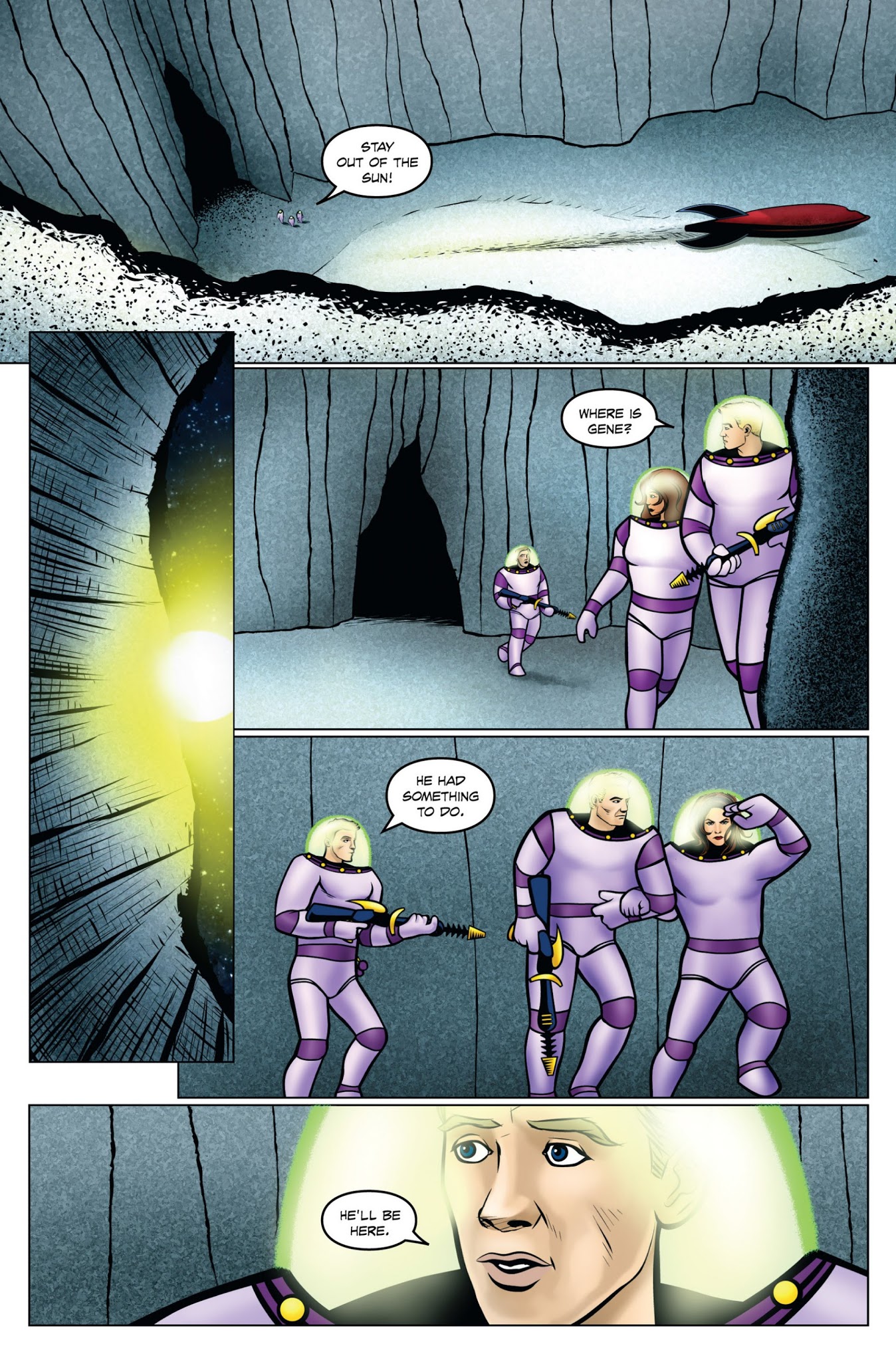 Read online Space Women Beyond the Stratosphere comic -  Issue # TPB - 94