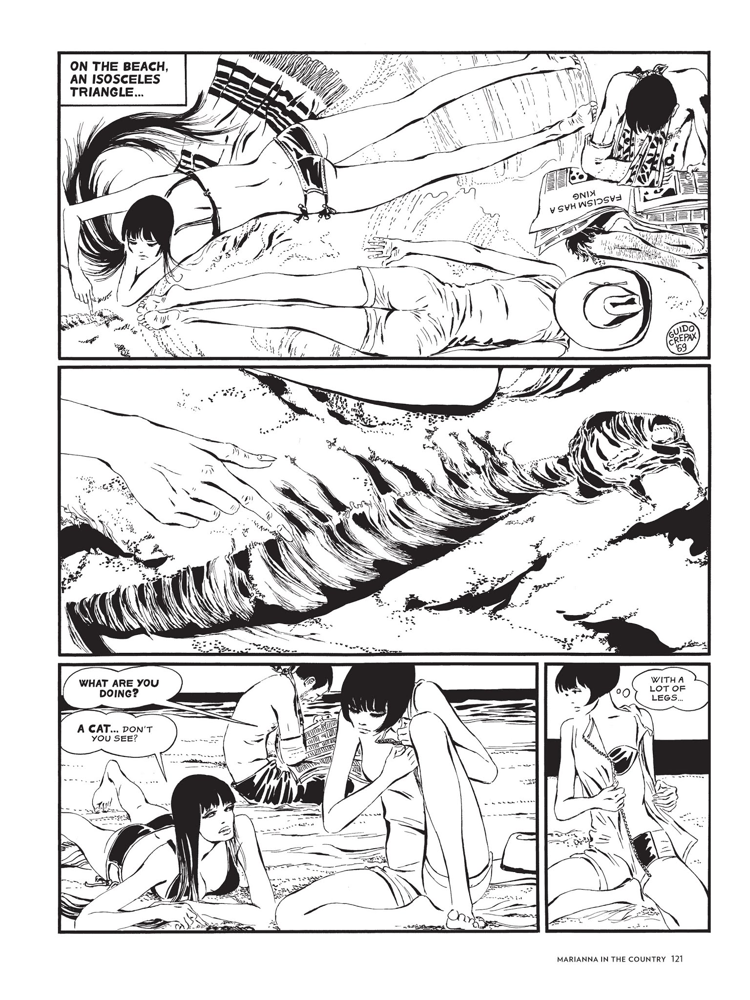 Read online The Complete Crepax comic -  Issue # TPB 2 - 114