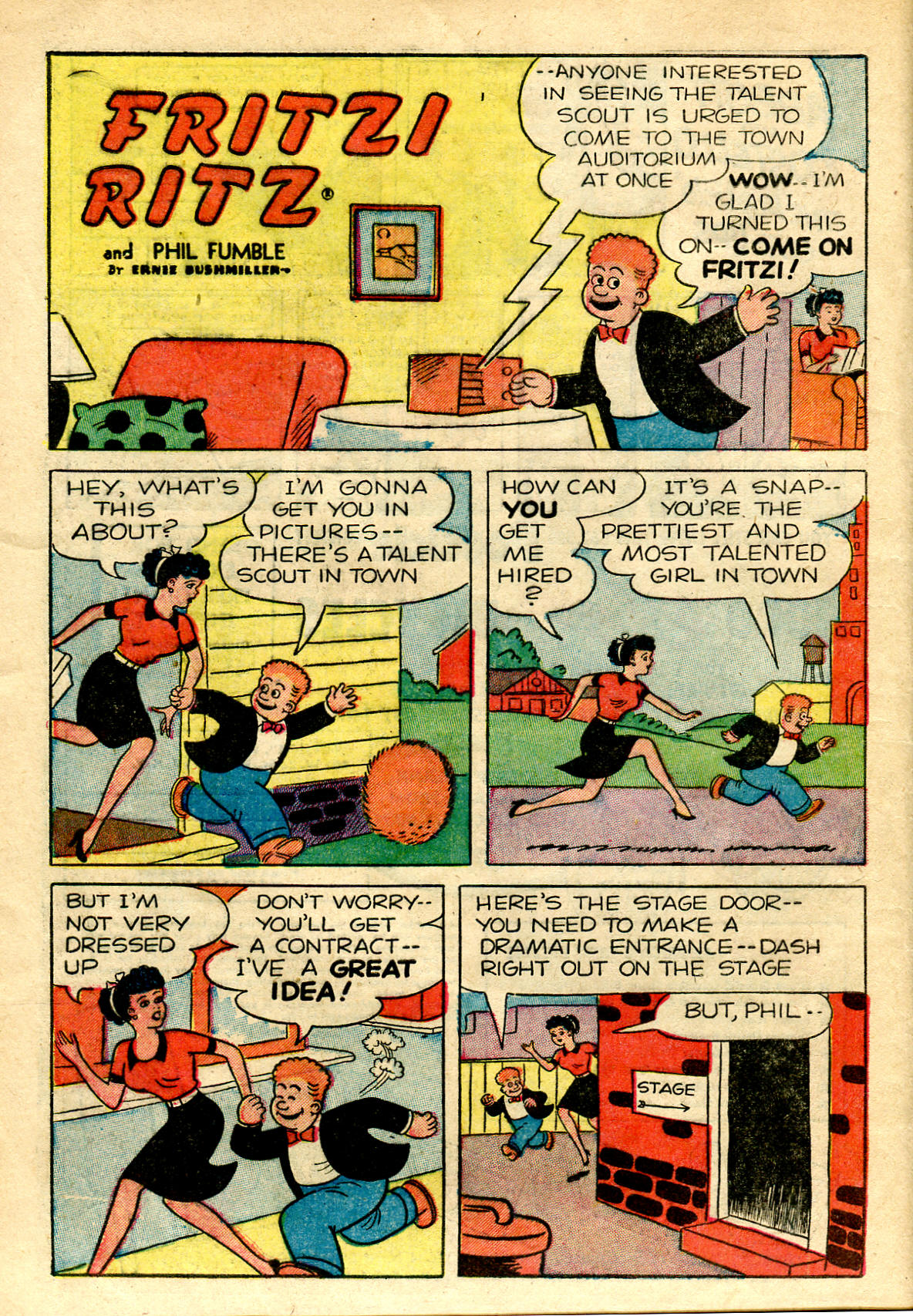 Read online Fritzi Ritz (1953) comic -  Issue #35 - 8