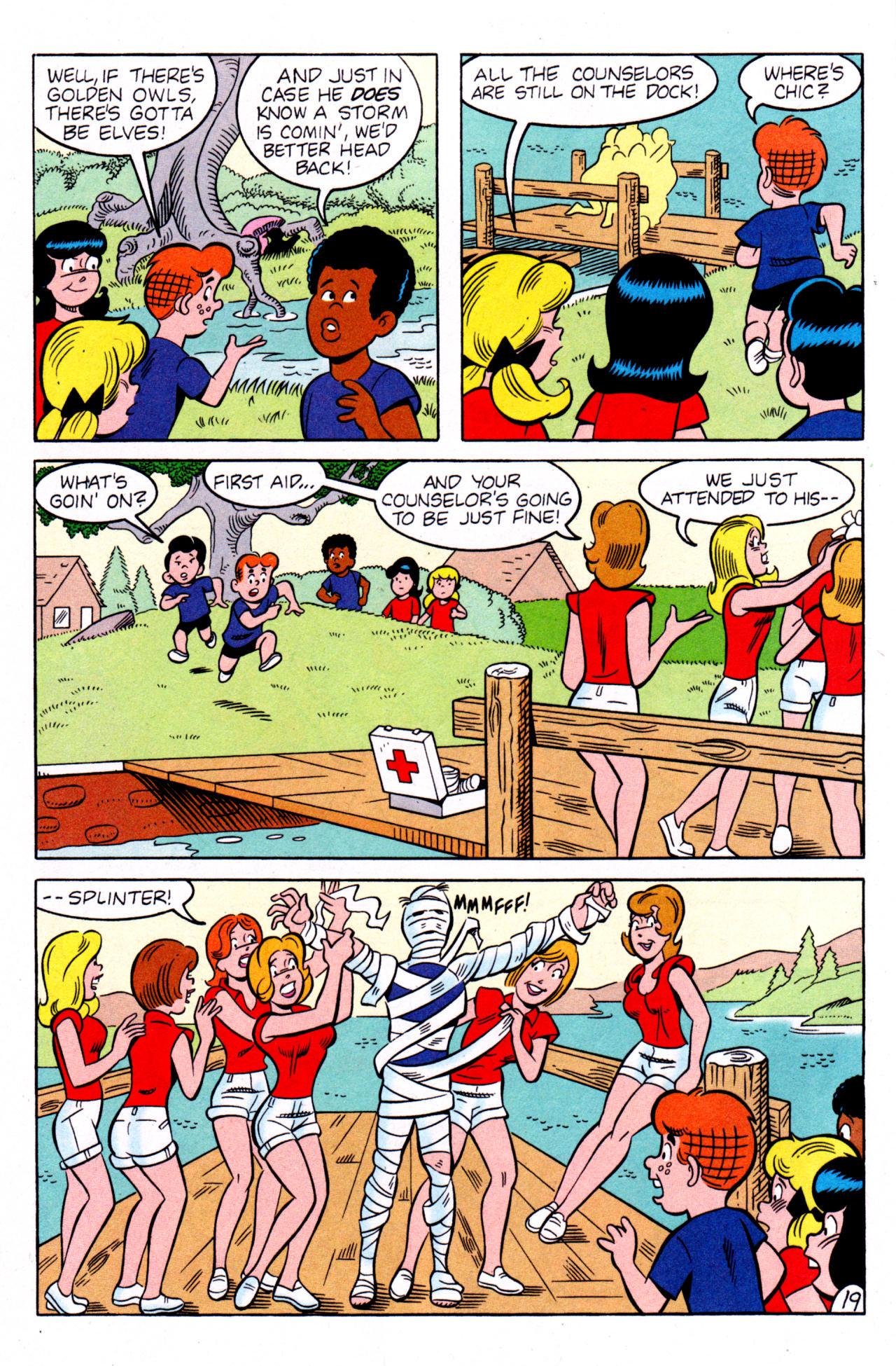 Read online Little Archie, The Legend of the Lost Lagoon, Free Comic Book Day Edition comic -  Issue # Full - 27