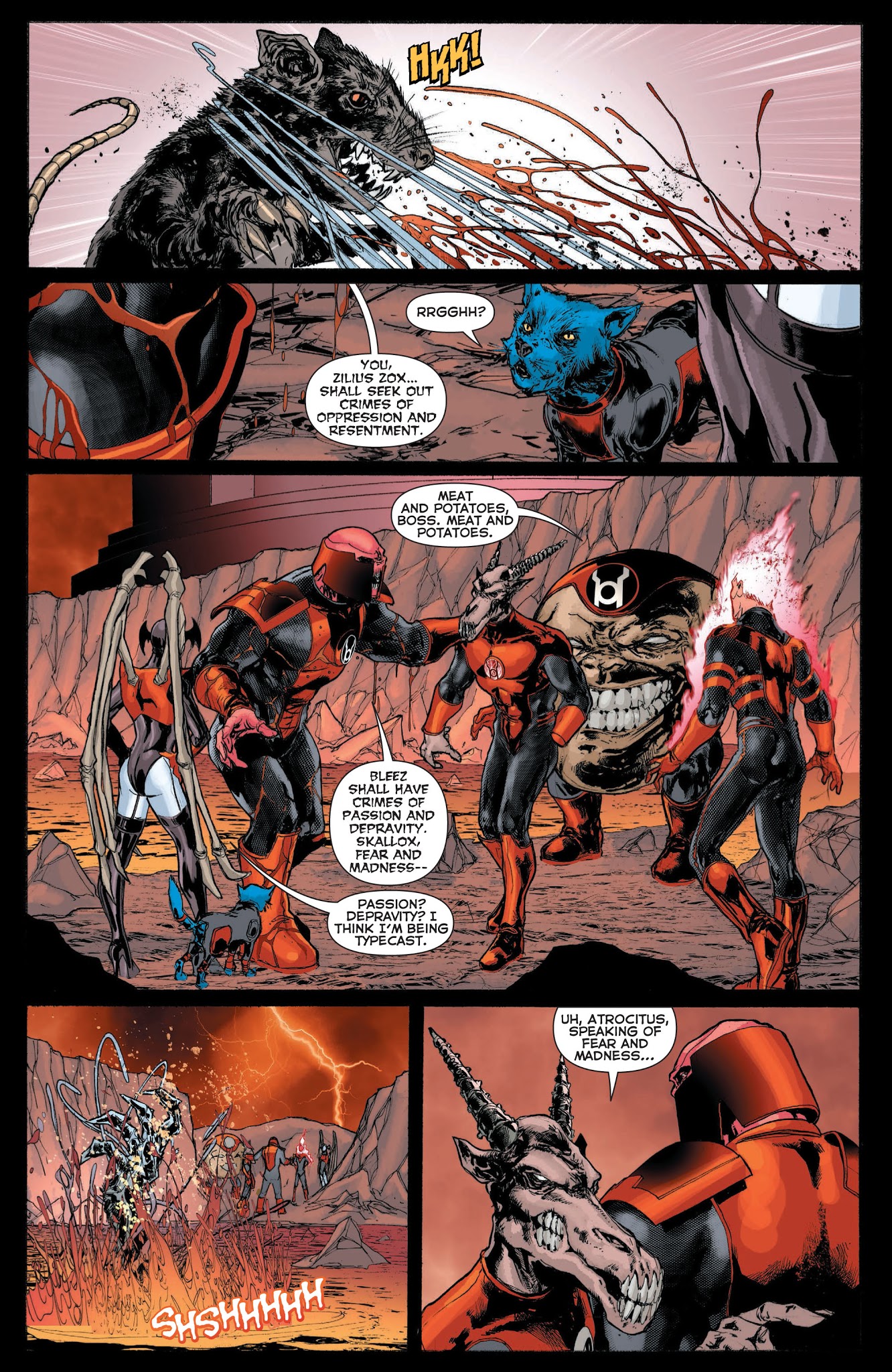 Read online Green Lantern: Rise of the Third Army comic -  Issue # TPB - 242