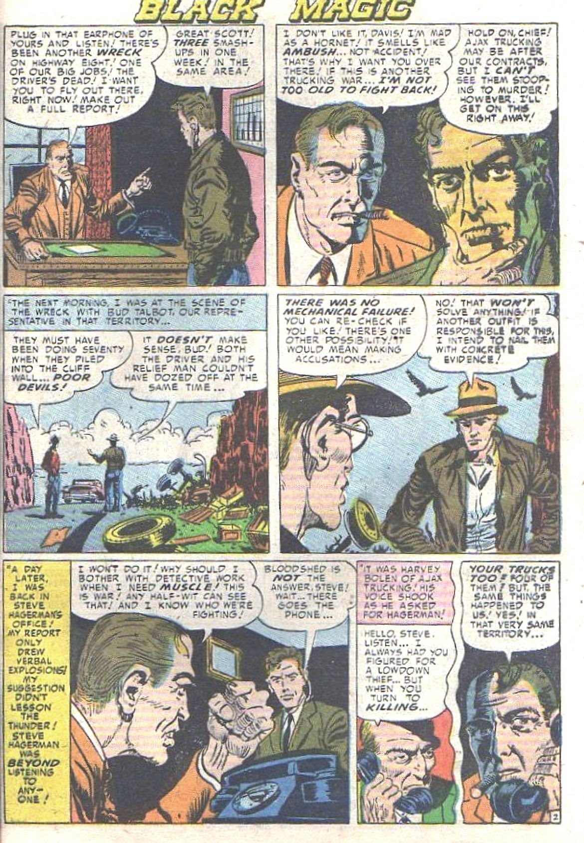 Read online Black Magic (1950) comic -  Issue #18 - 37