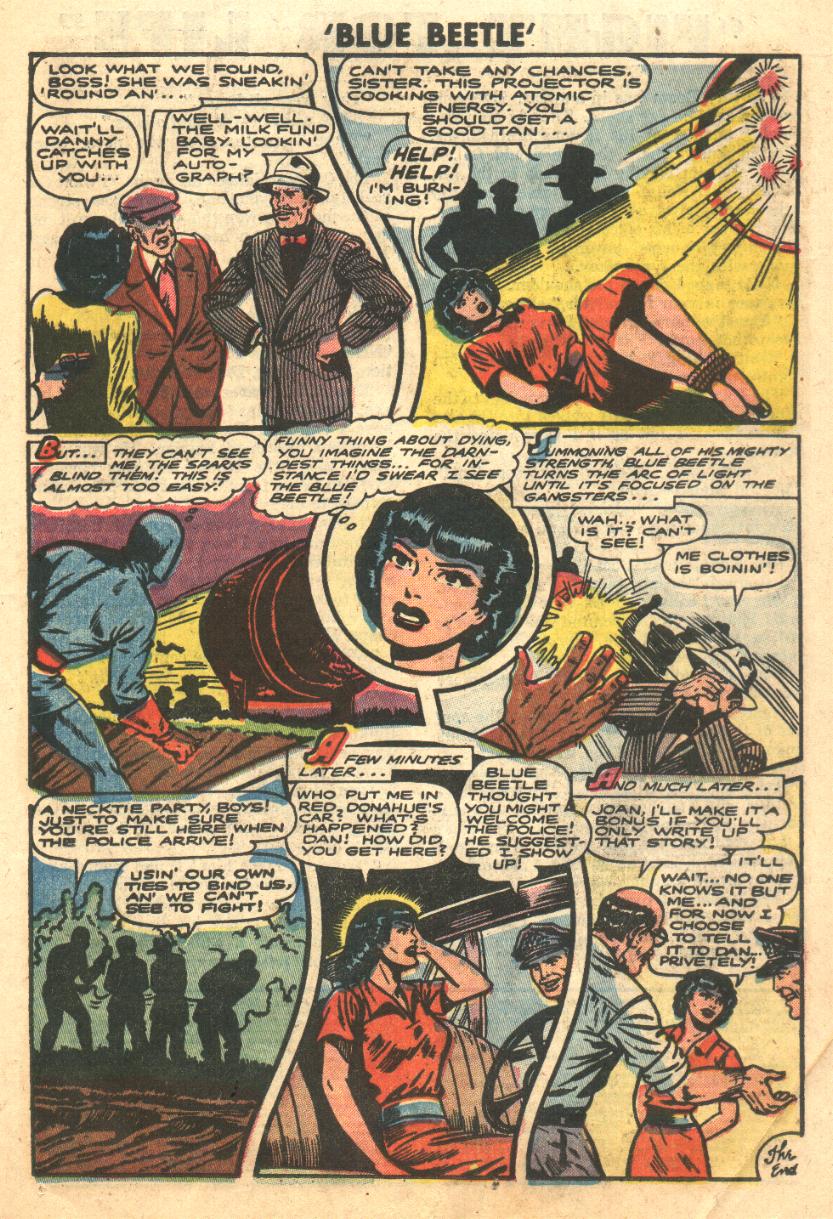 Read online Blue Beetle (1955) comic -  Issue #19 - 23