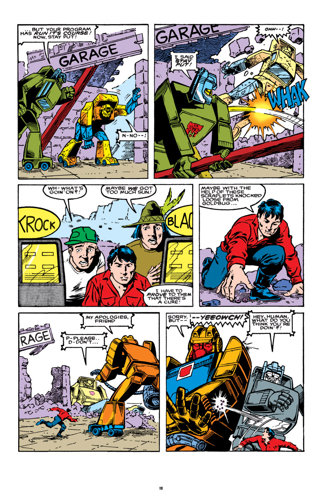 Read online The Transformers Classics comic -  Issue # TPB 3 - 111