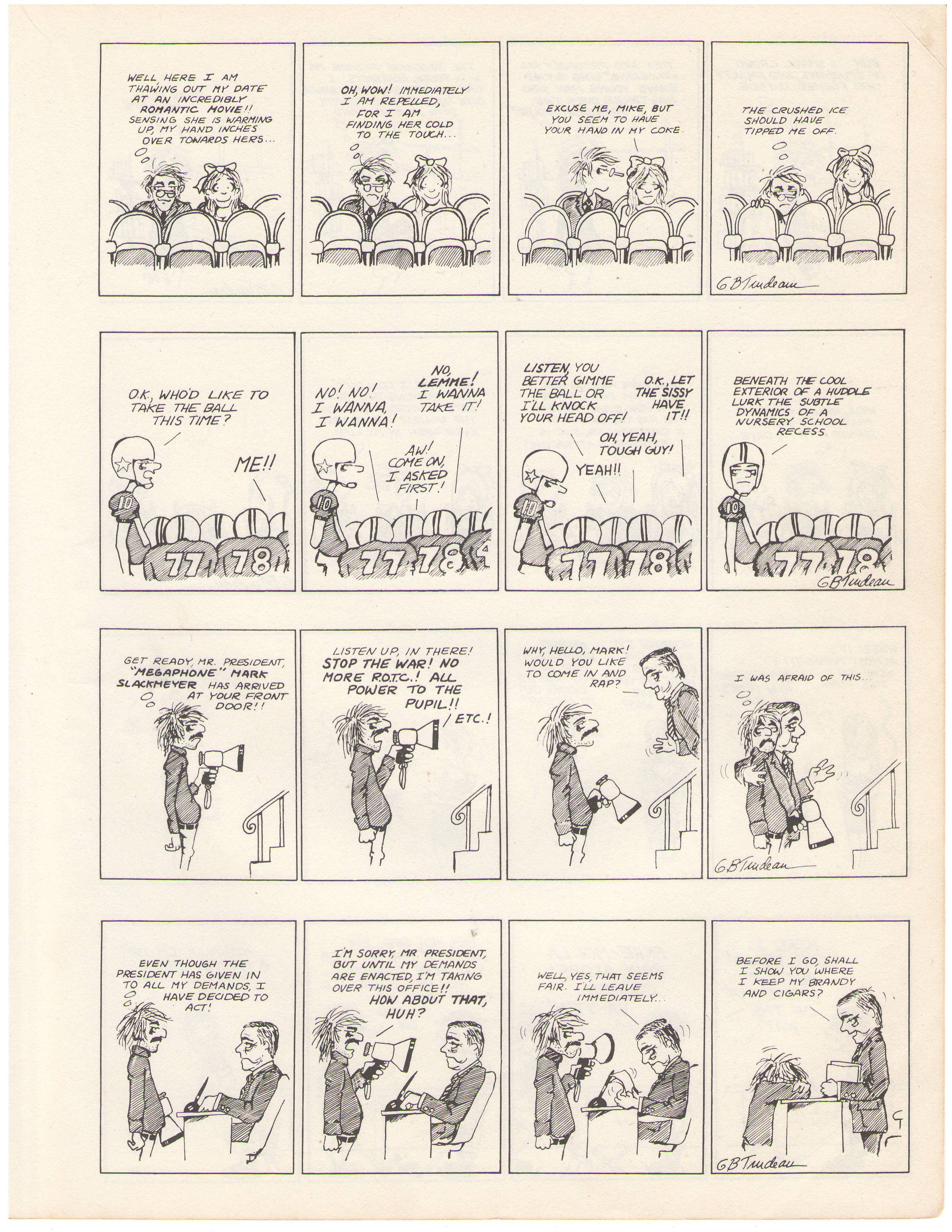 Read online The Doonesbury Chronicles comic -  Issue # TPB (Part 1) - 7