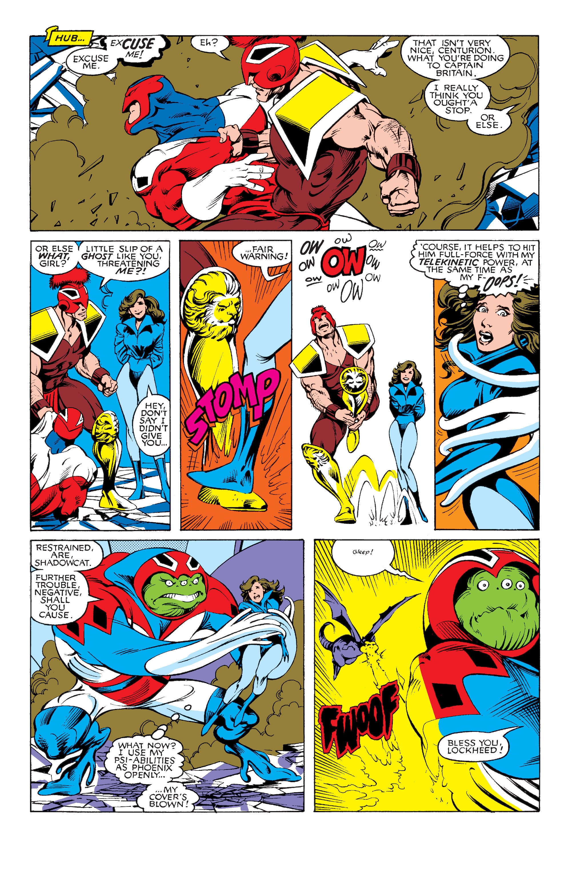 Read online Excalibur (1988) comic -  Issue #24 - 17