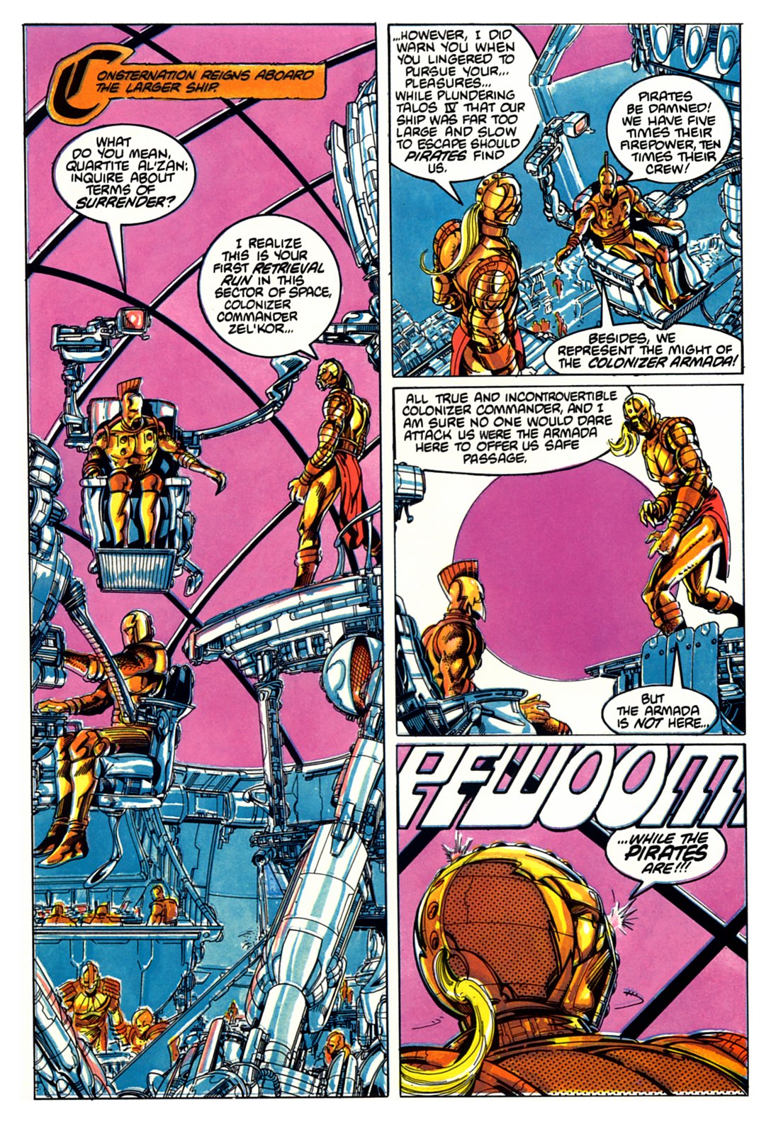 Read online Marvel Graphic Novel comic -  Issue #14 - Swords of the Swashbucklers - 19