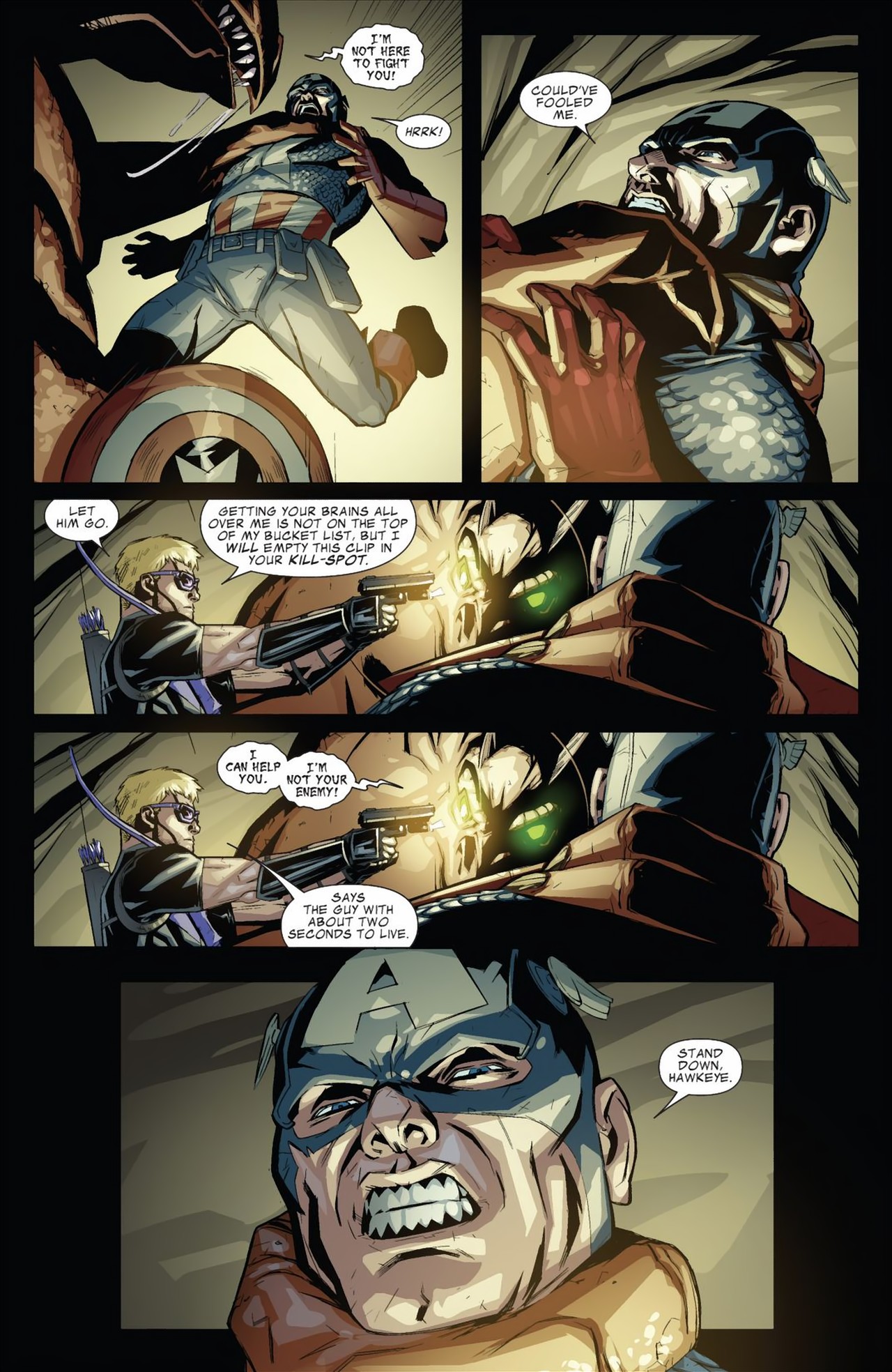 Read online Captain America And Hawkeye comic -  Issue #631 - 15