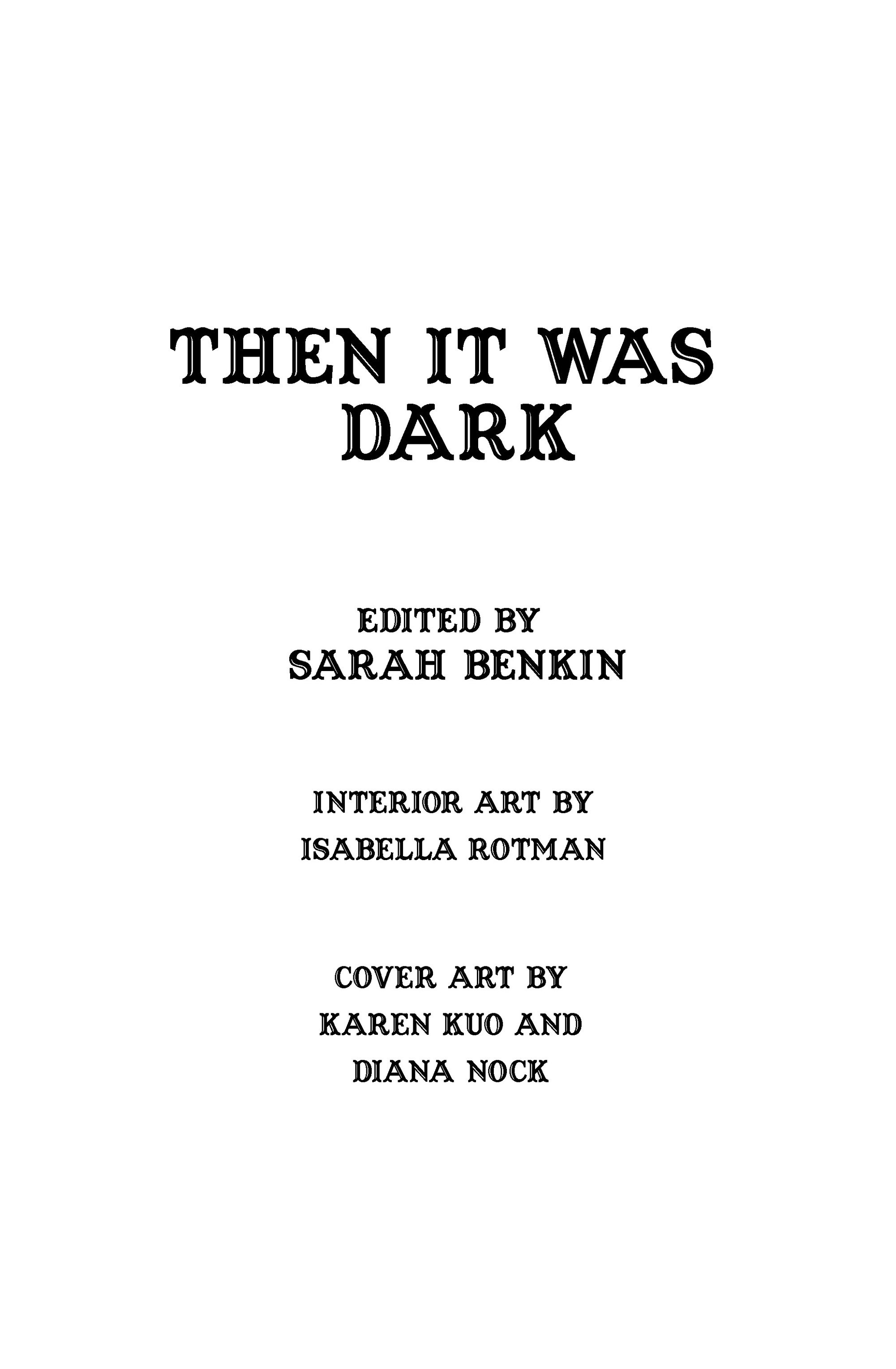 Read online Then It Was Dark comic -  Issue # TPB (Part 1) - 6