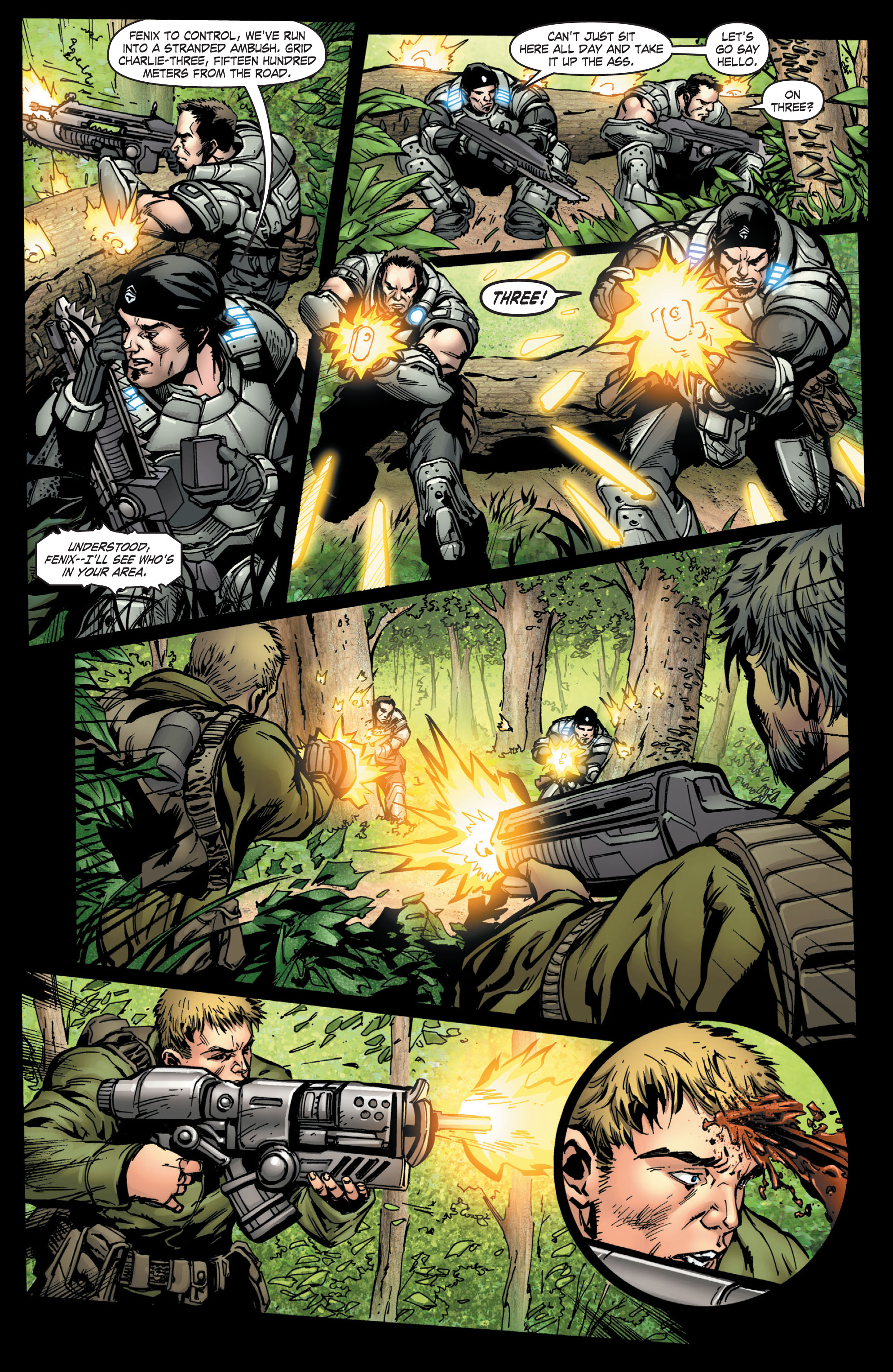 Read online Gears Of War comic -  Issue #20 - 16