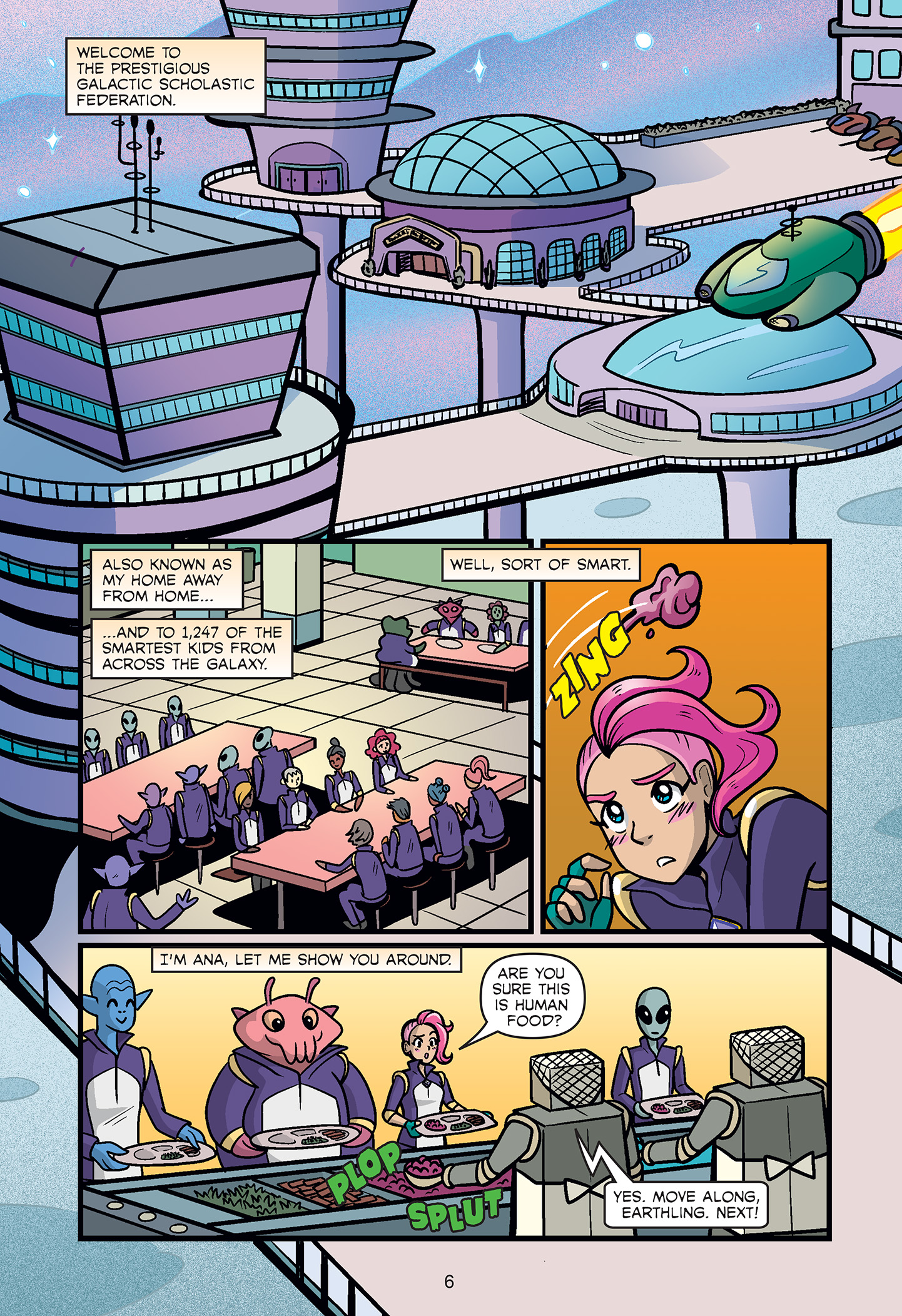 Read online Ana and the Cosmic Race comic -  Issue # TPB - 8