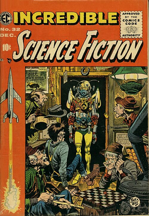 Read online Incredible Science Fiction comic -  Issue #32 - 2