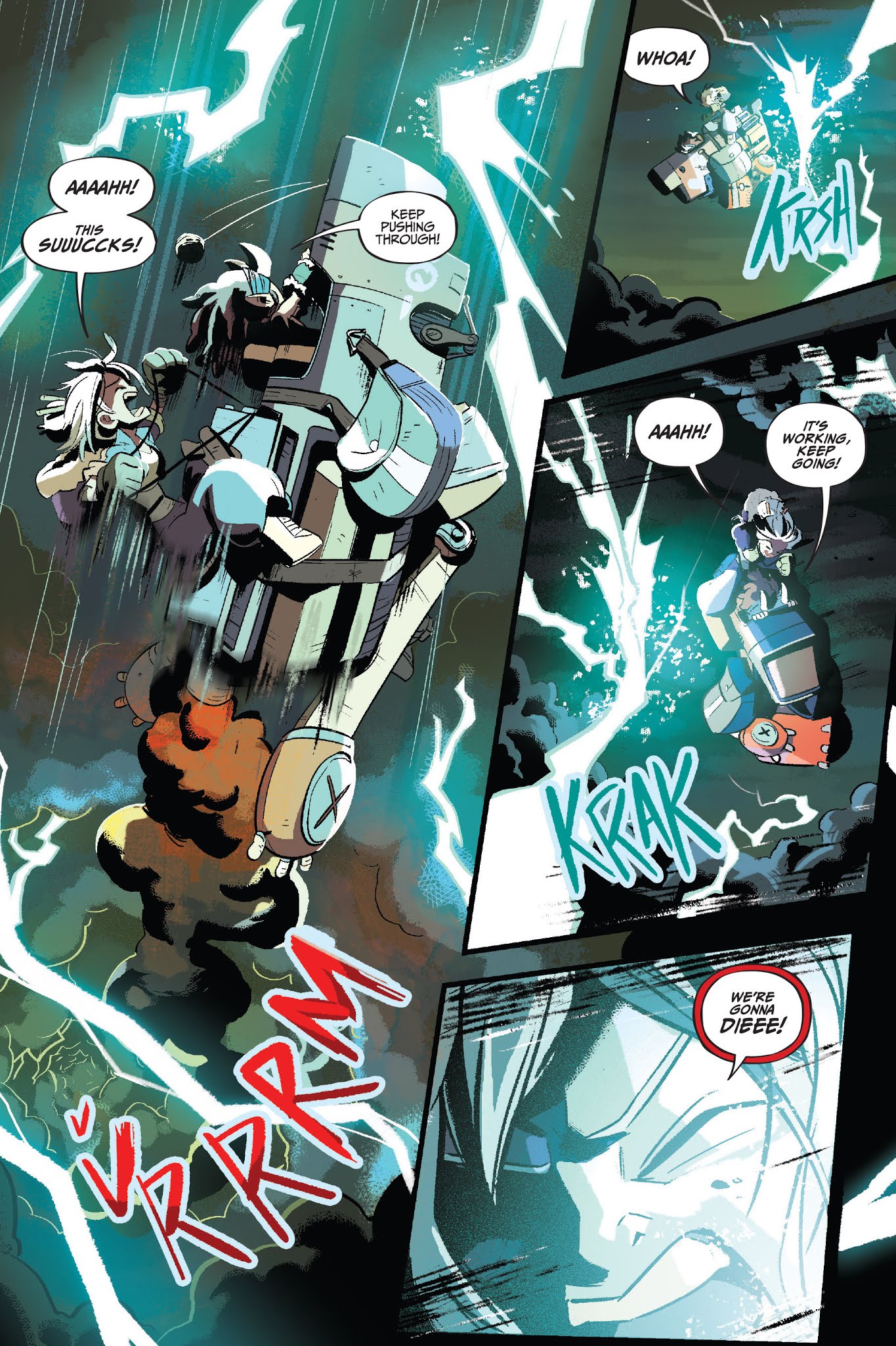 Read online Tyson Hesse's Diesel: Ignition comic -  Issue # TPB (Part 2) - 10