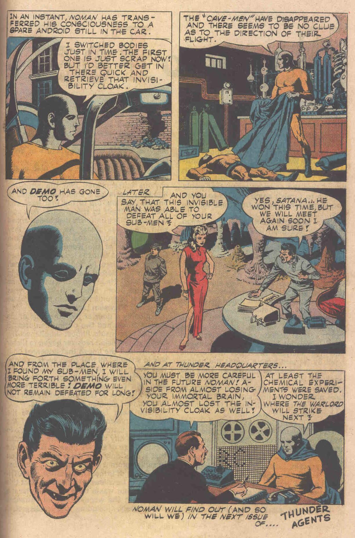 Read online T.H.U.N.D.E.R. Agents (1965) comic -  Issue #1 - 29