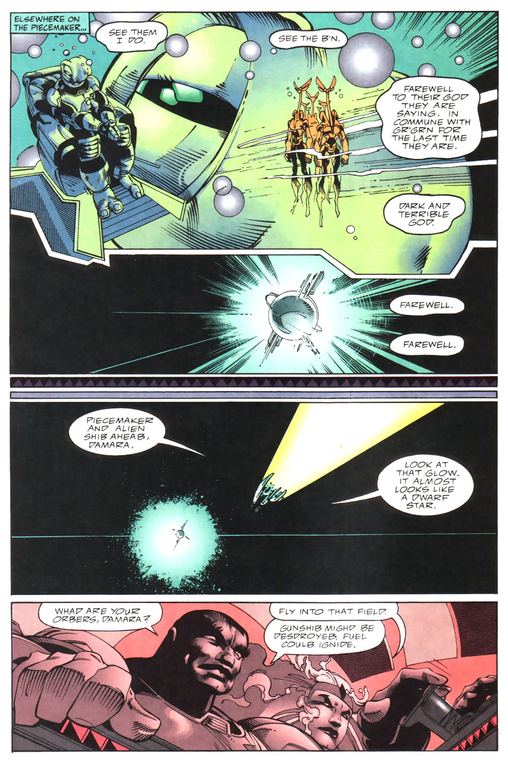Read online Alien Legion: On the Edge comic -  Issue #3 - 10