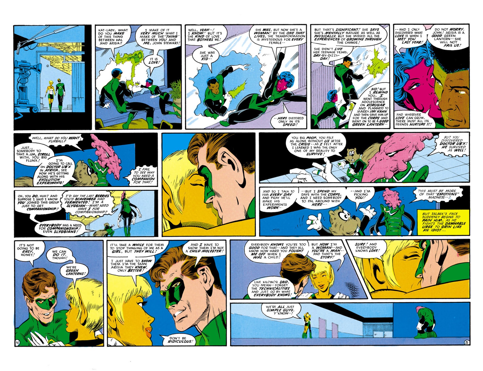 Read online The Green Lantern Corps comic -  Issue #207 - 5