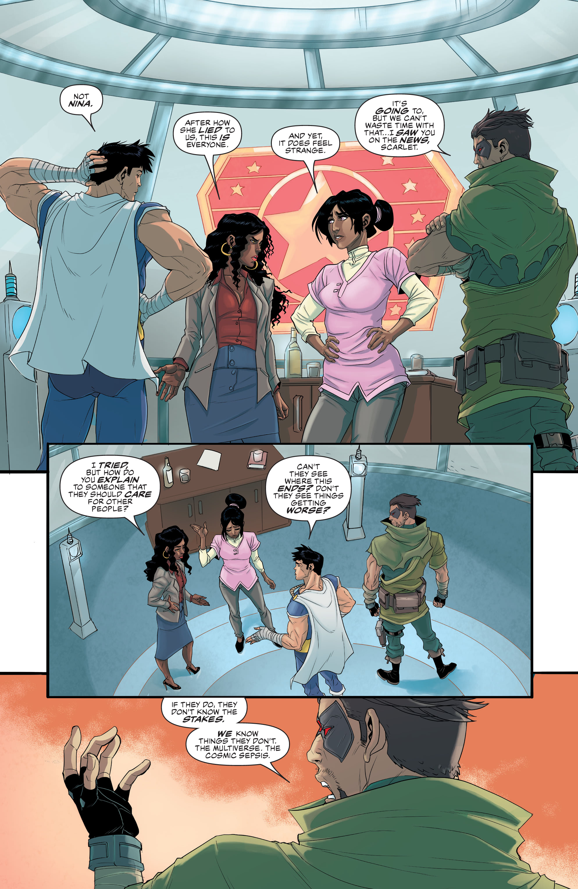 Read online Commanders In Crisis comic -  Issue #6 - 20