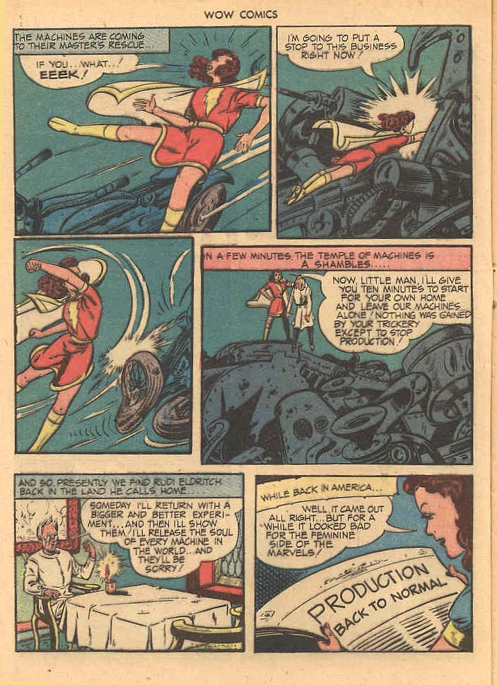 Read online Wow Comics comic -  Issue #26 - 12