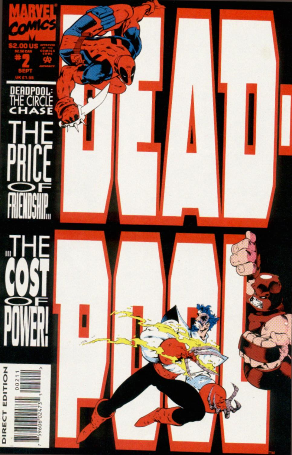 Read online Deadpool: The Circle Chase comic -  Issue #2 - 1