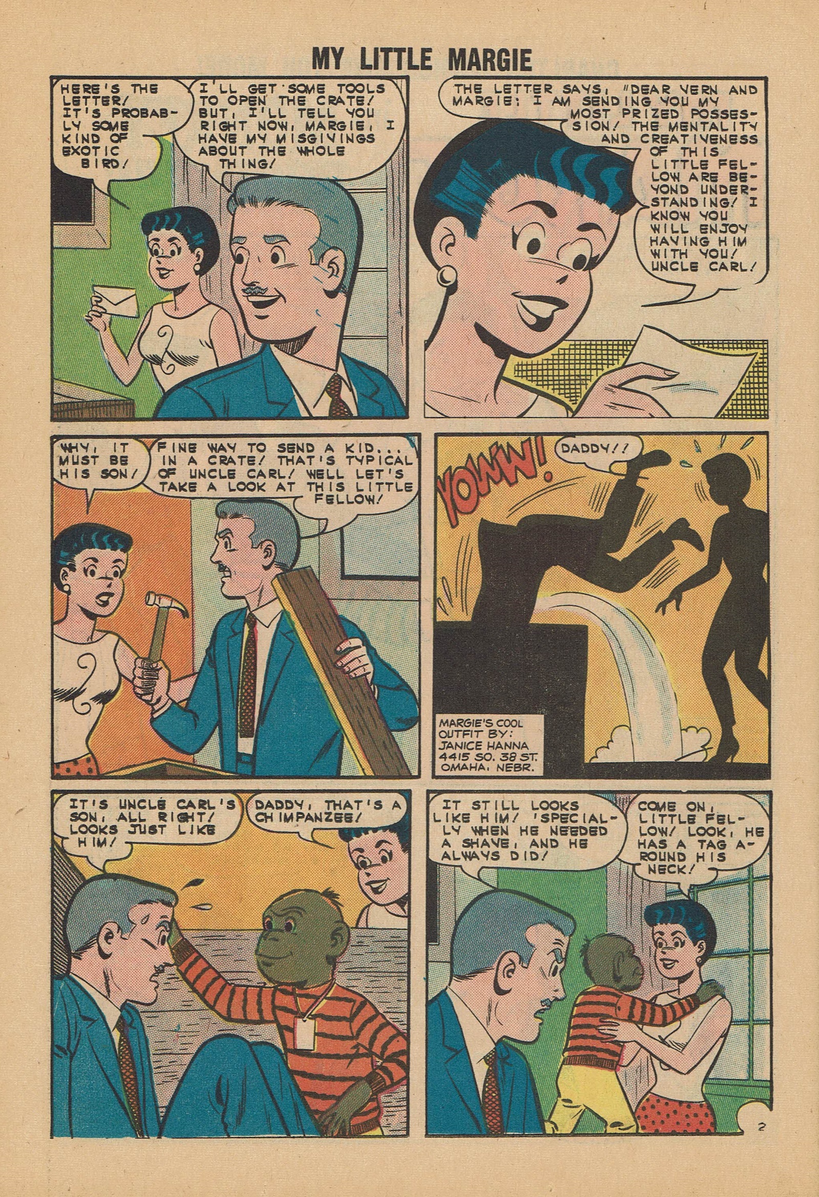 Read online My Little Margie (1954) comic -  Issue #50 - 26