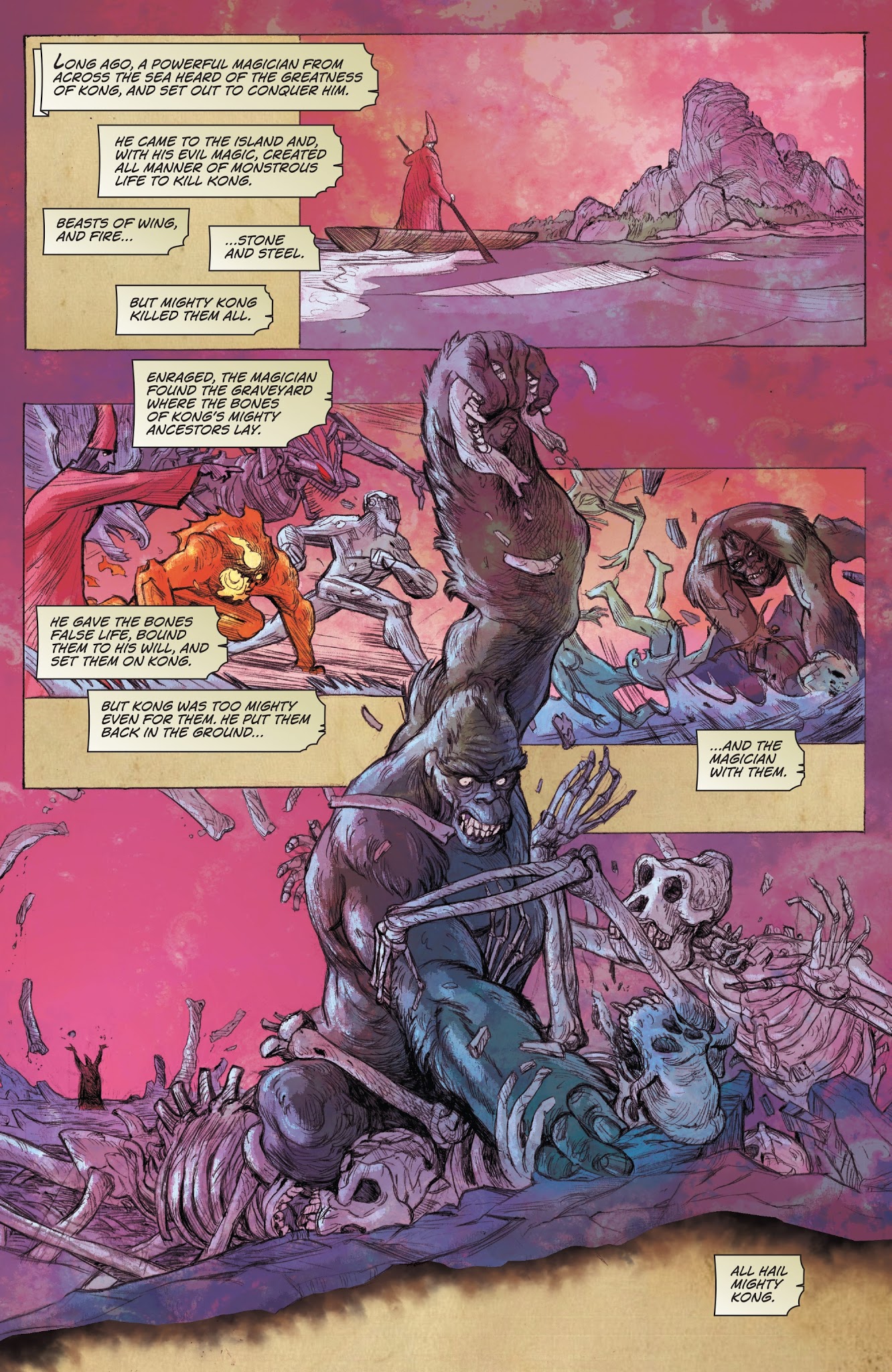 Read online Kong: Gods of Skull Island comic -  Issue # Full - 15