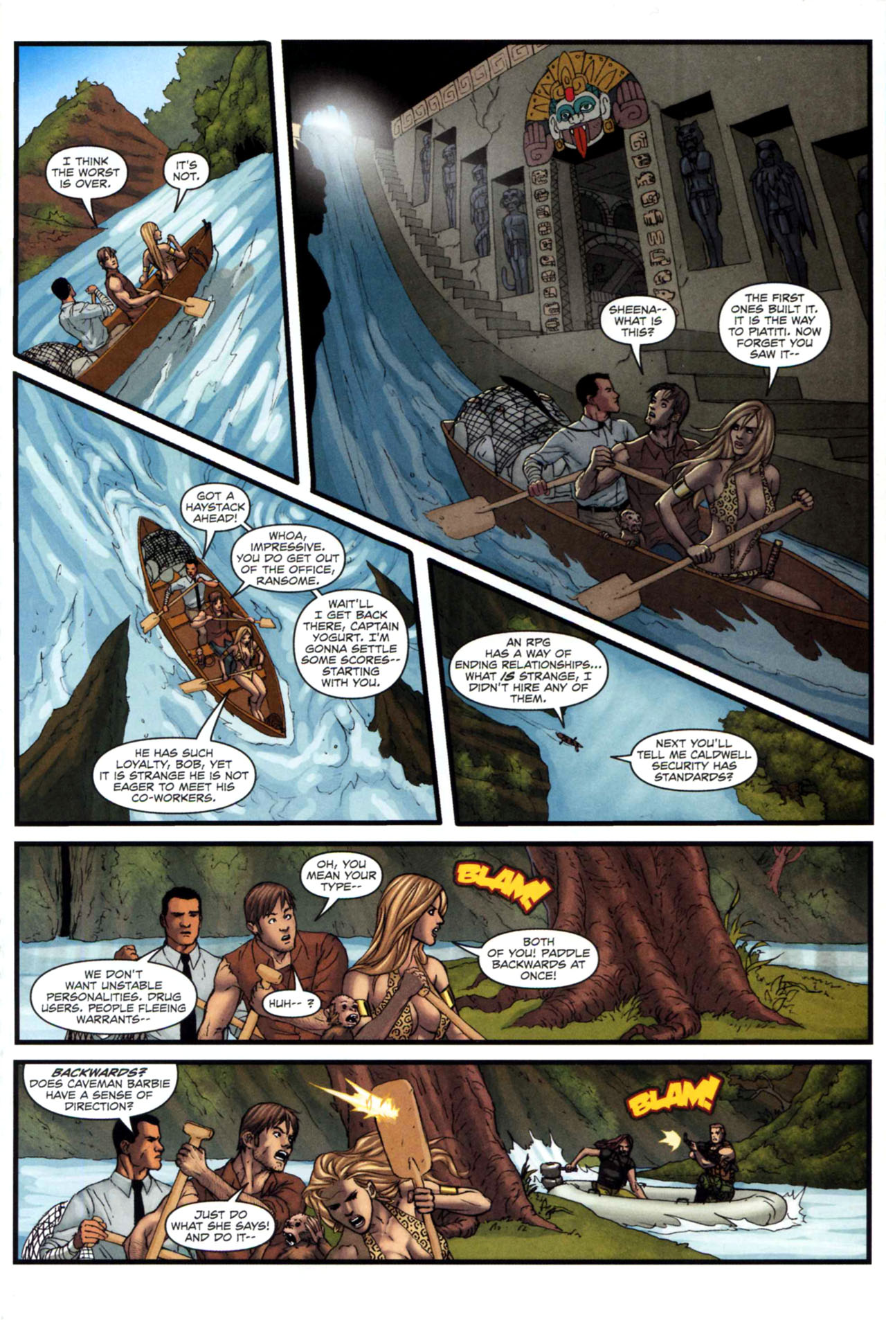 Read online Sheena, Queen of the Jungle comic -  Issue #5 - 18