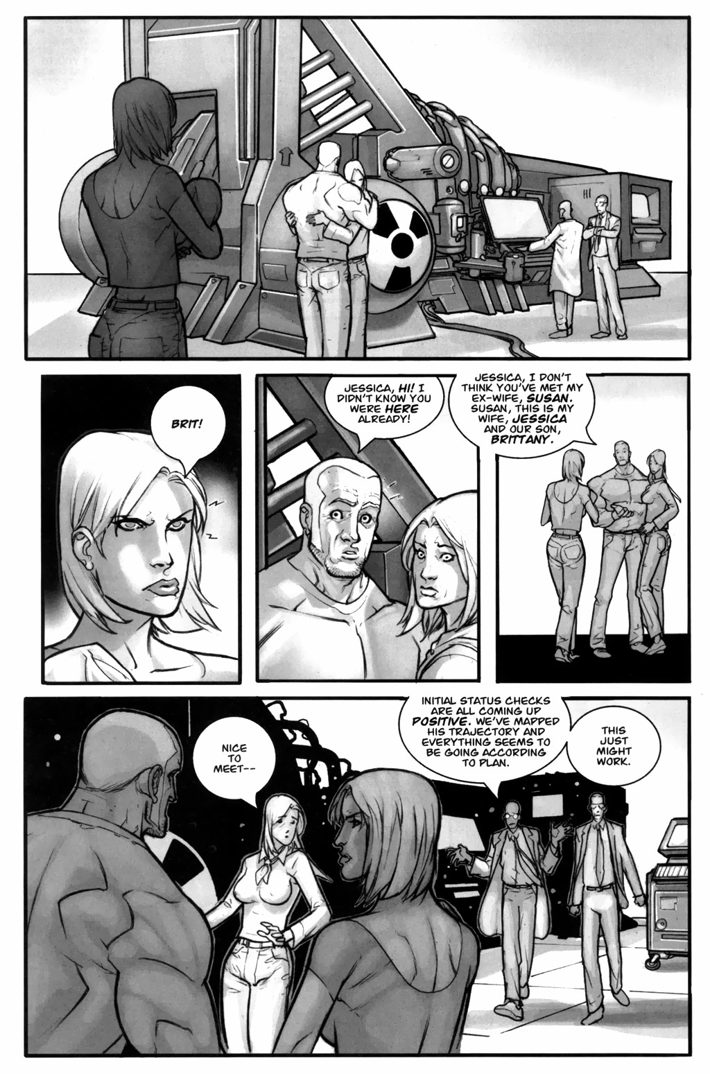 Read online Brit: Red White Black & Blue comic -  Issue # Full - 14