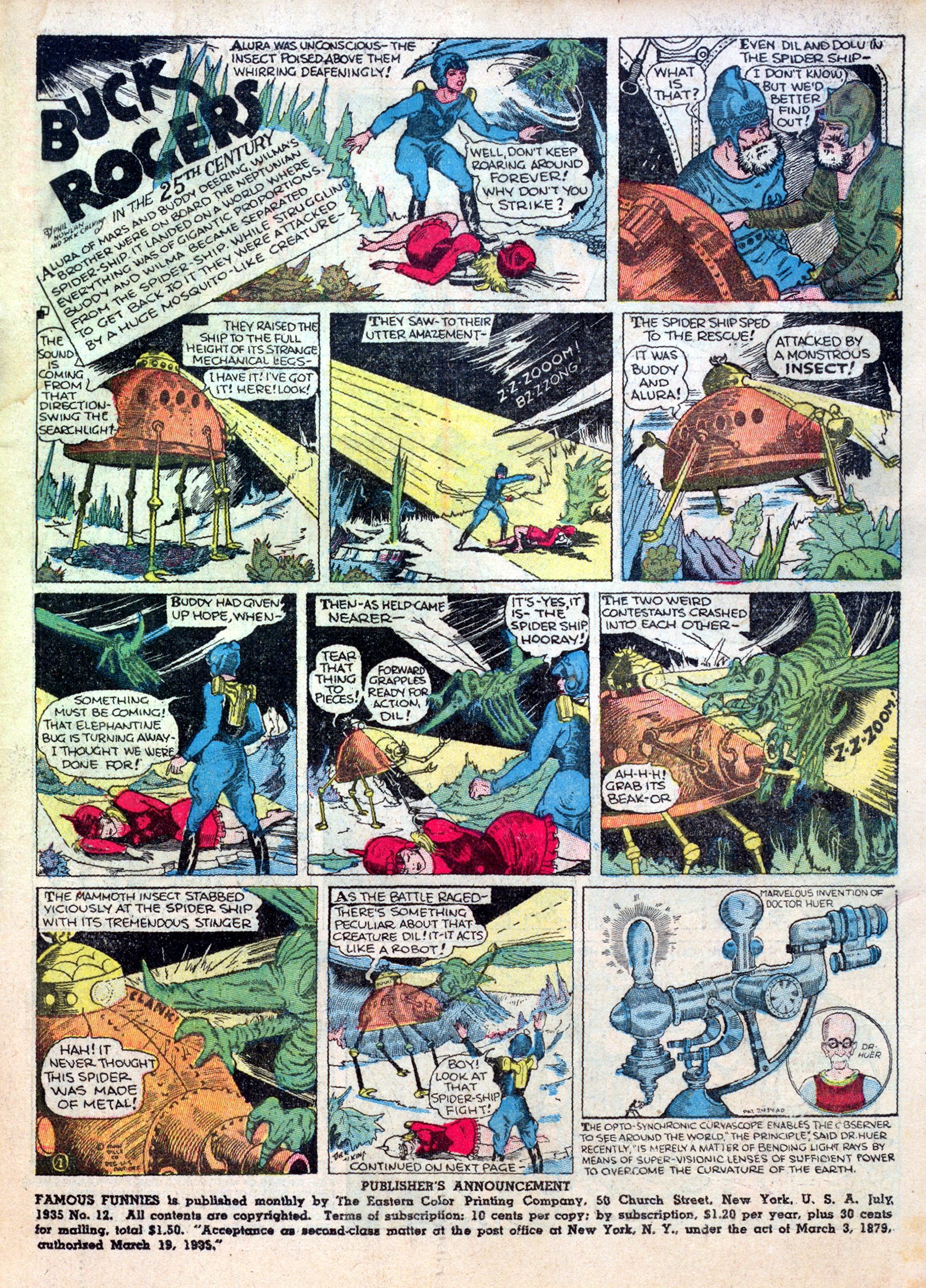 Read online Famous Funnies comic -  Issue #12 - 3