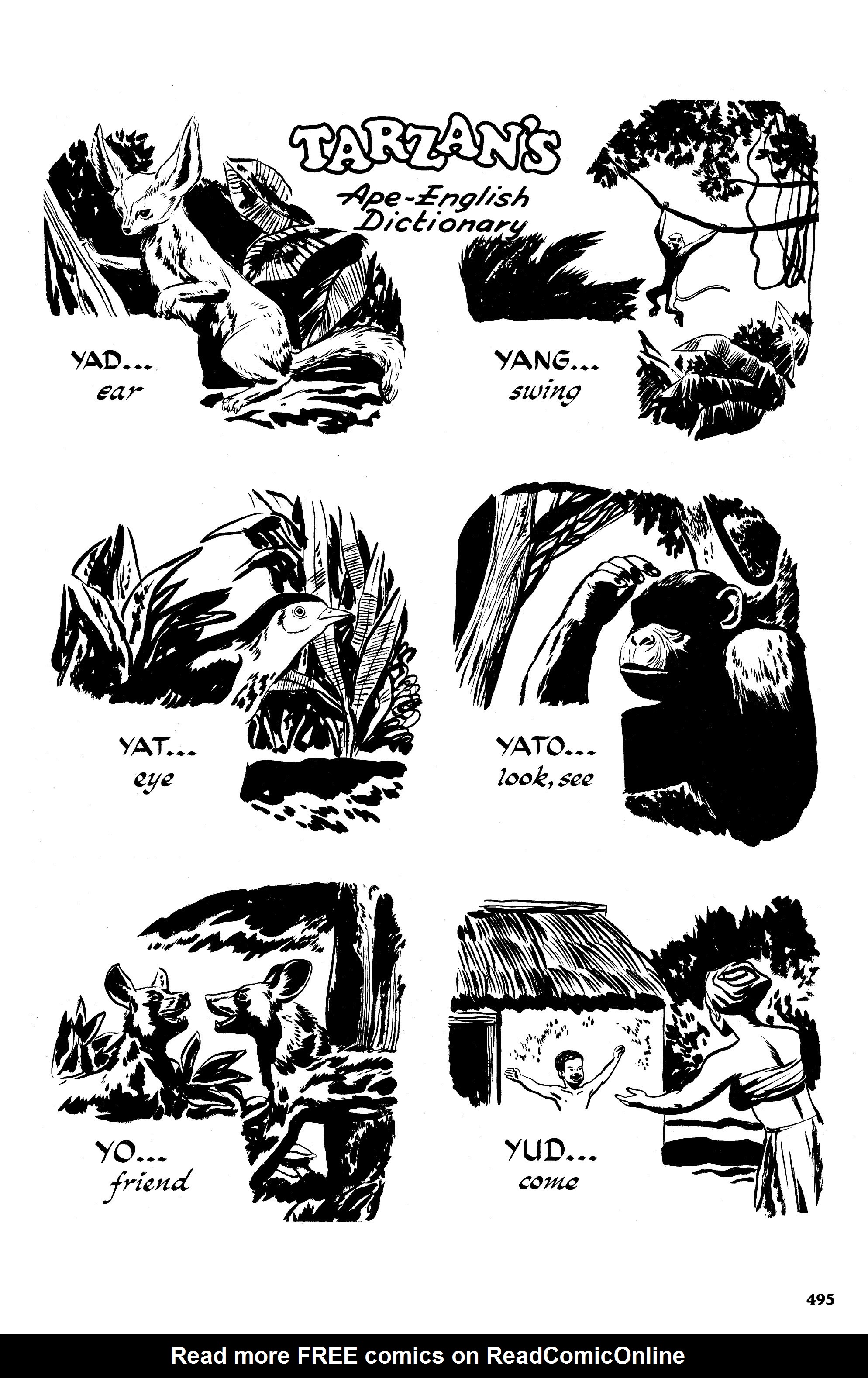 Read online Edgar Rice Burroughs Tarzan: The Jesse Marsh Years Omnibus comic -  Issue # TPB (Part 5) - 97