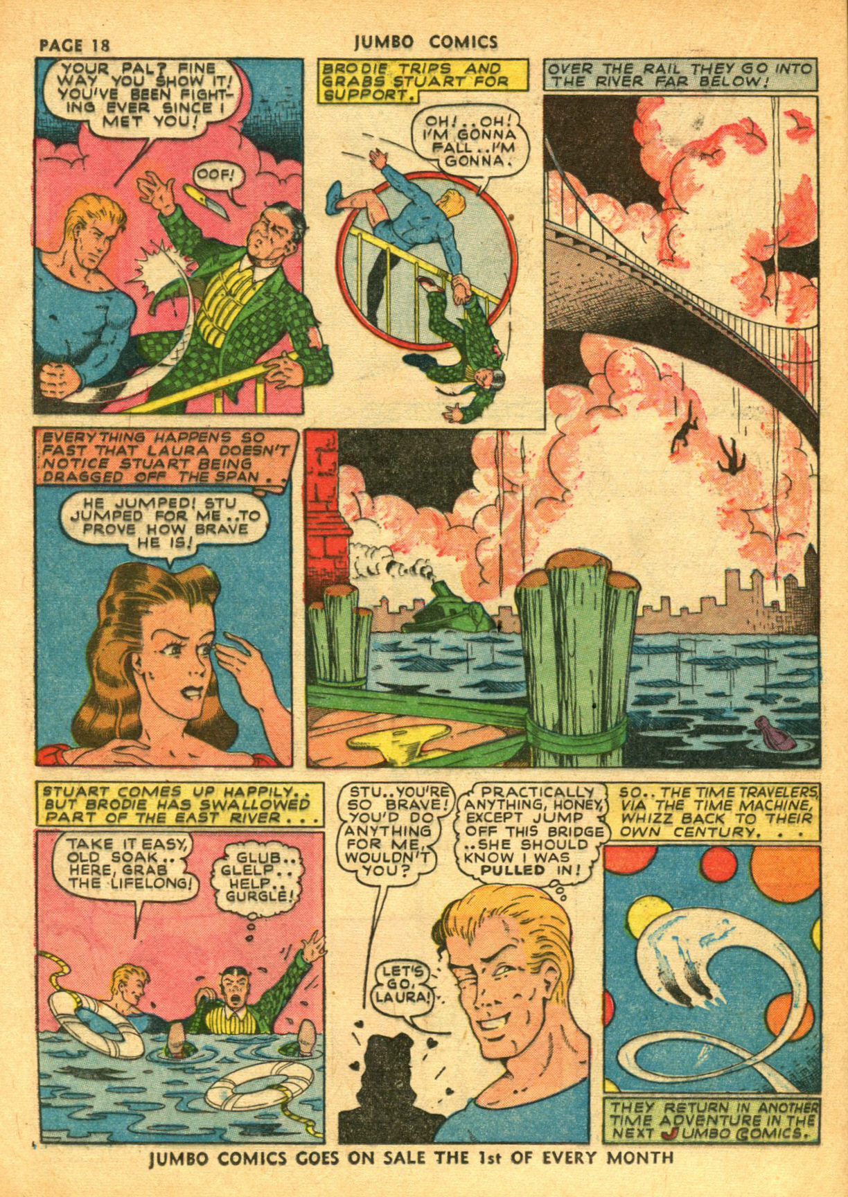 Read online Jumbo Comics comic -  Issue #34 - 21