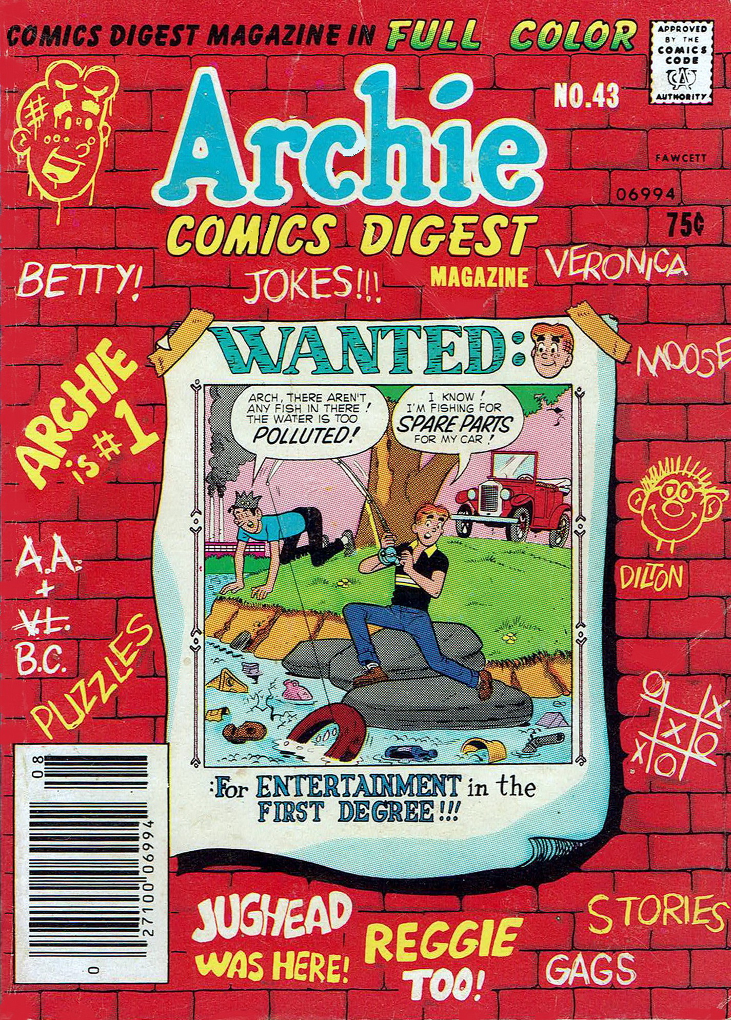 Read online Archie Digest Magazine comic -  Issue #43 - 1