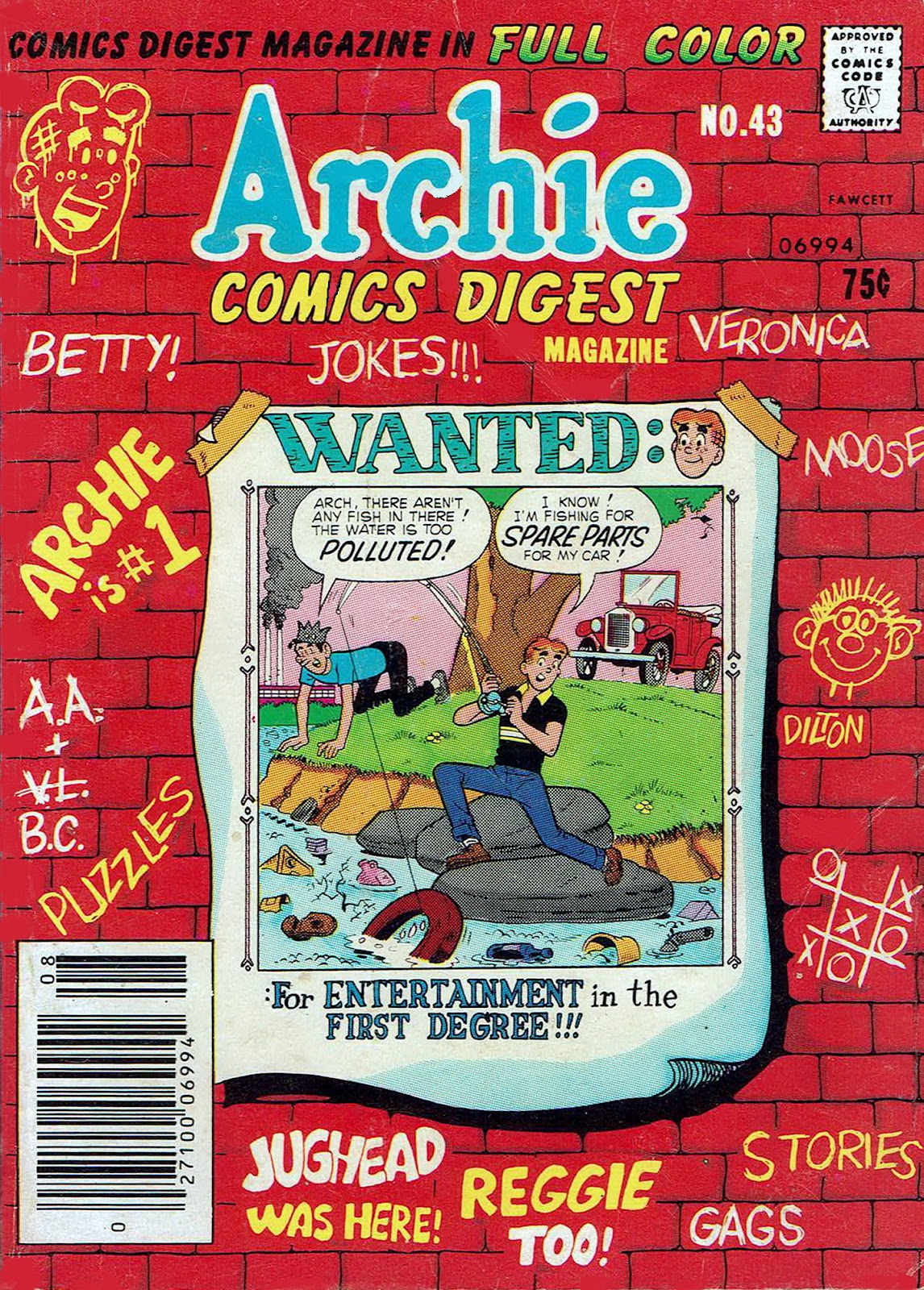 Archie Digest Magazine issue 43 - Page 1