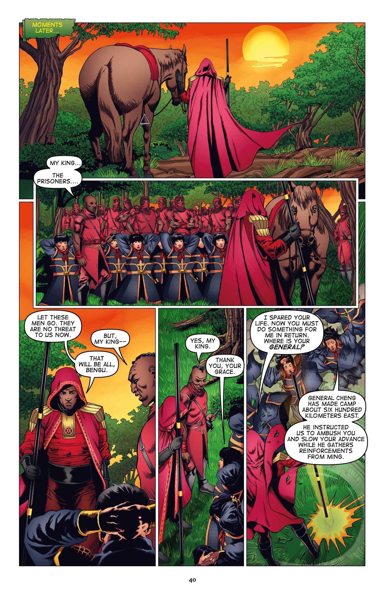 Read online Malika: Warrior Queen comic -  Issue # TPB 1 (Part 1) - 42