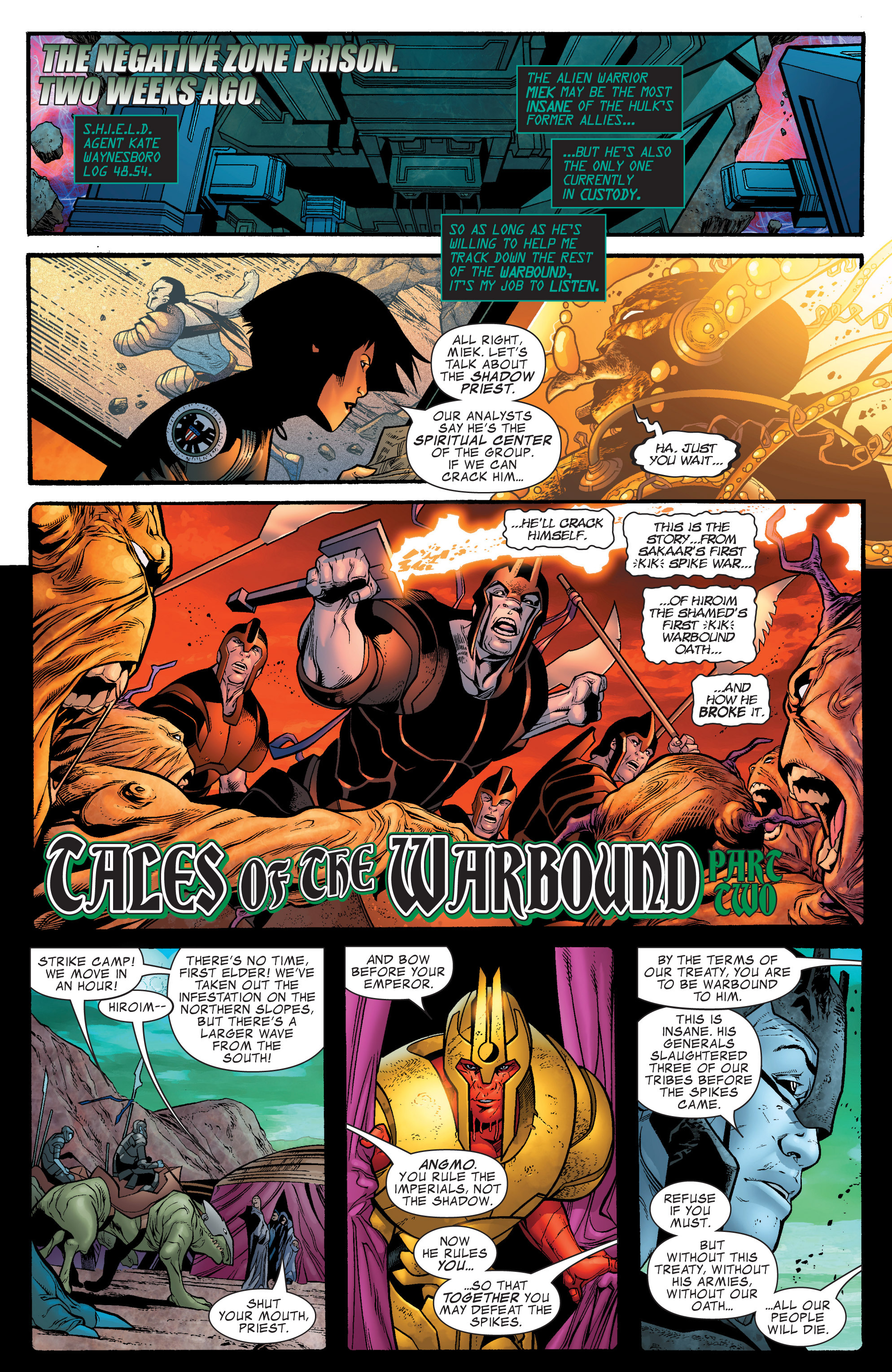 Read online World War Hulk Aftersmash: Warbound, Vol. 1 comic -  Issue #2 - 21