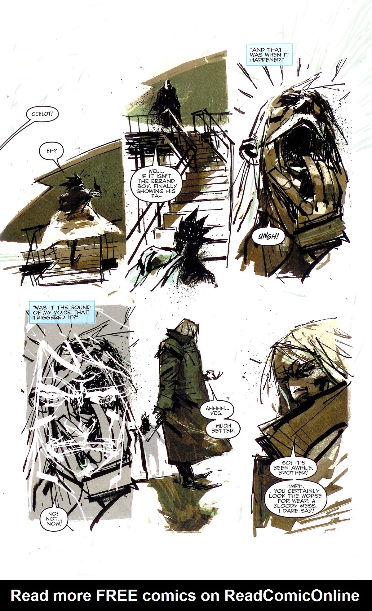 Read online Metal Gear Solid: Sons of Liberty comic -  Issue #6 - 18