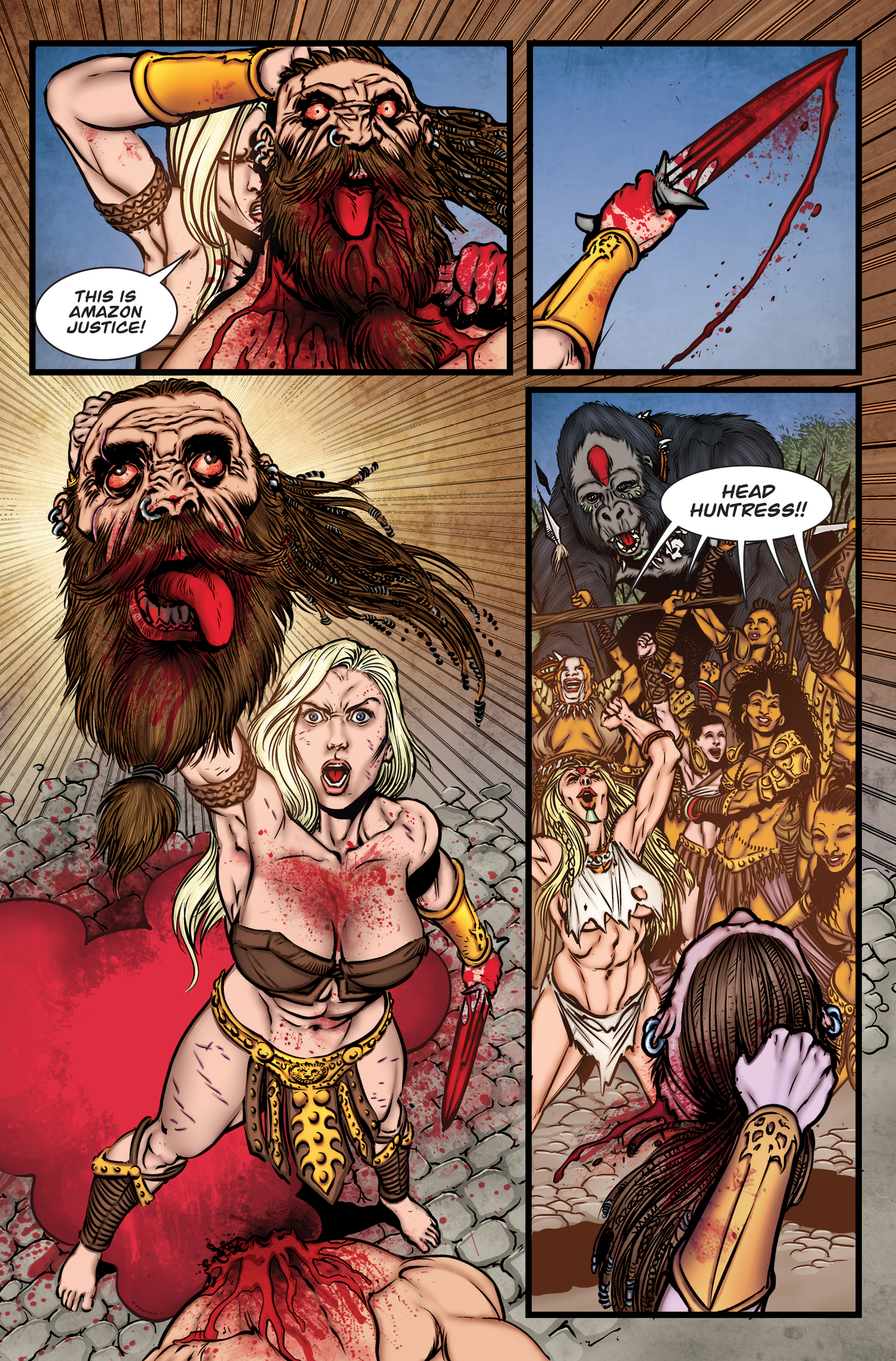 Read online Arhian: Head Huntress comic -  Issue #5 - 35
