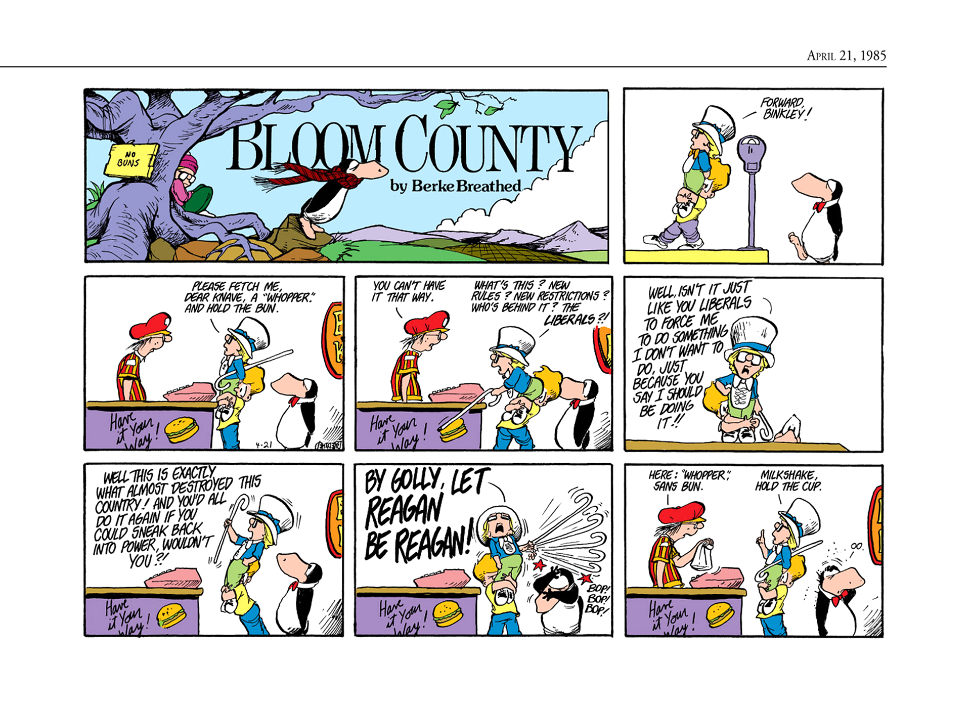 Read online The Bloom County Digital Library comic -  Issue # TPB 5 (Part 2) - 19