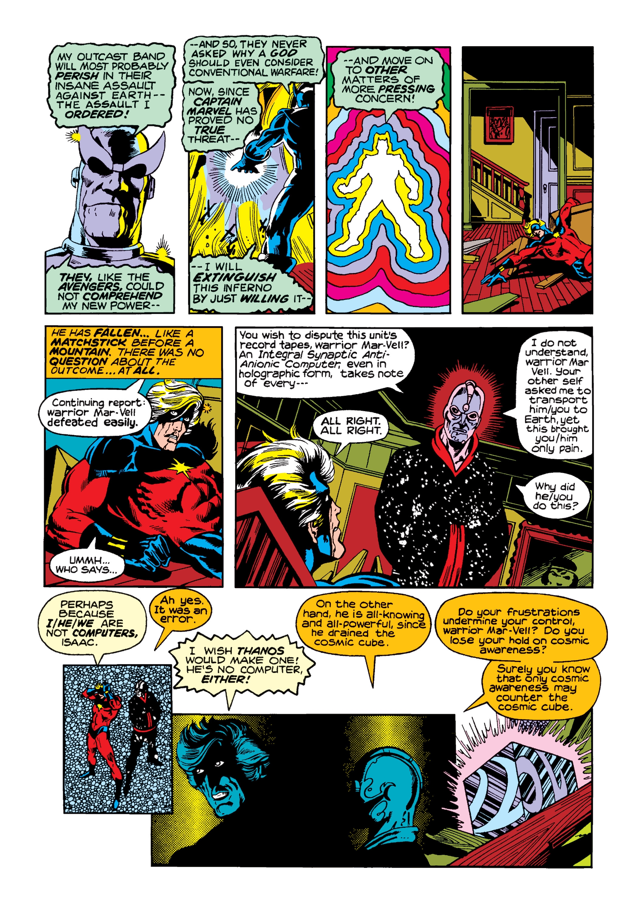 Read online Marvel Masterworks: Captain Marvel comic -  Issue # TPB 3 (Part 3) - 58