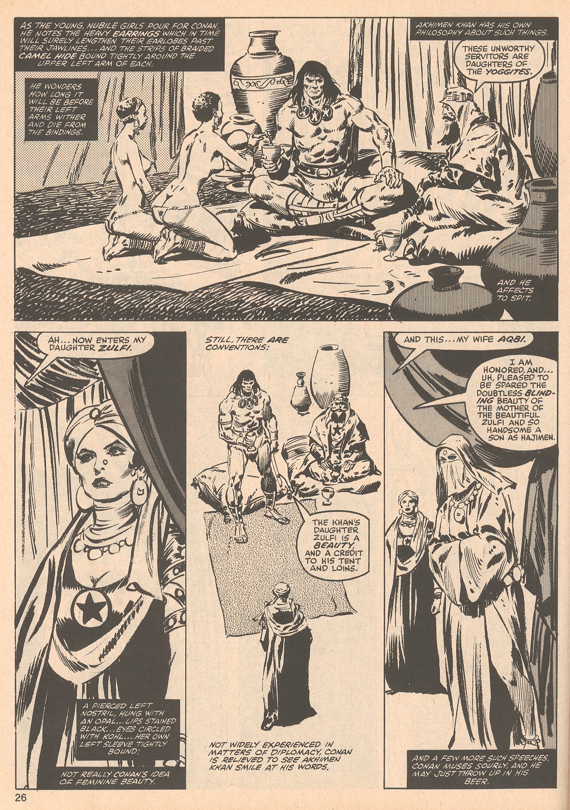 The Savage Sword Of Conan issue 57 - Page 26